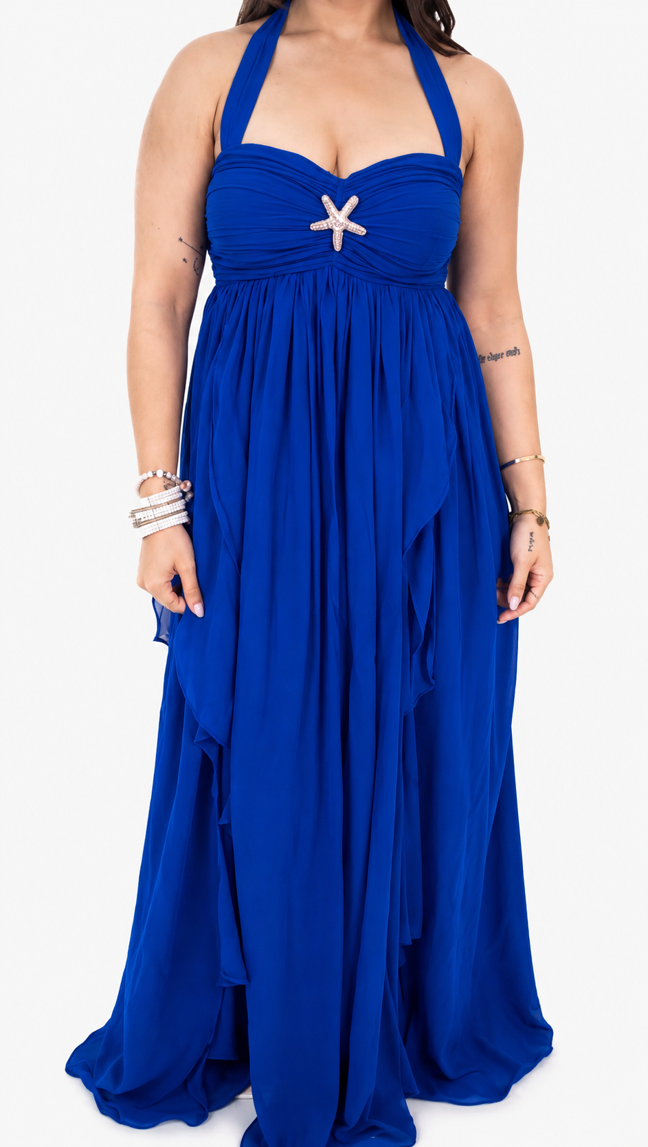 Royal Blue Mimosa Maxi