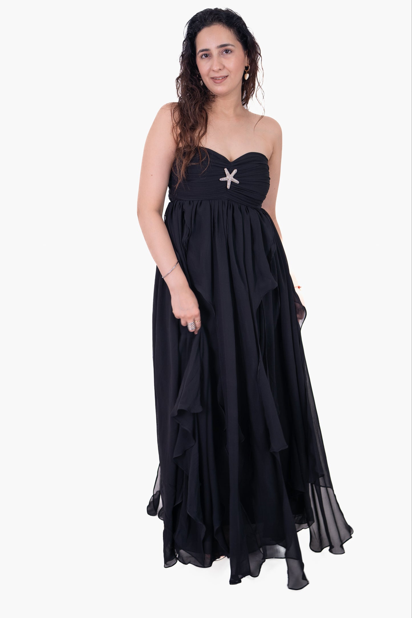 Black Mimosa Maxi