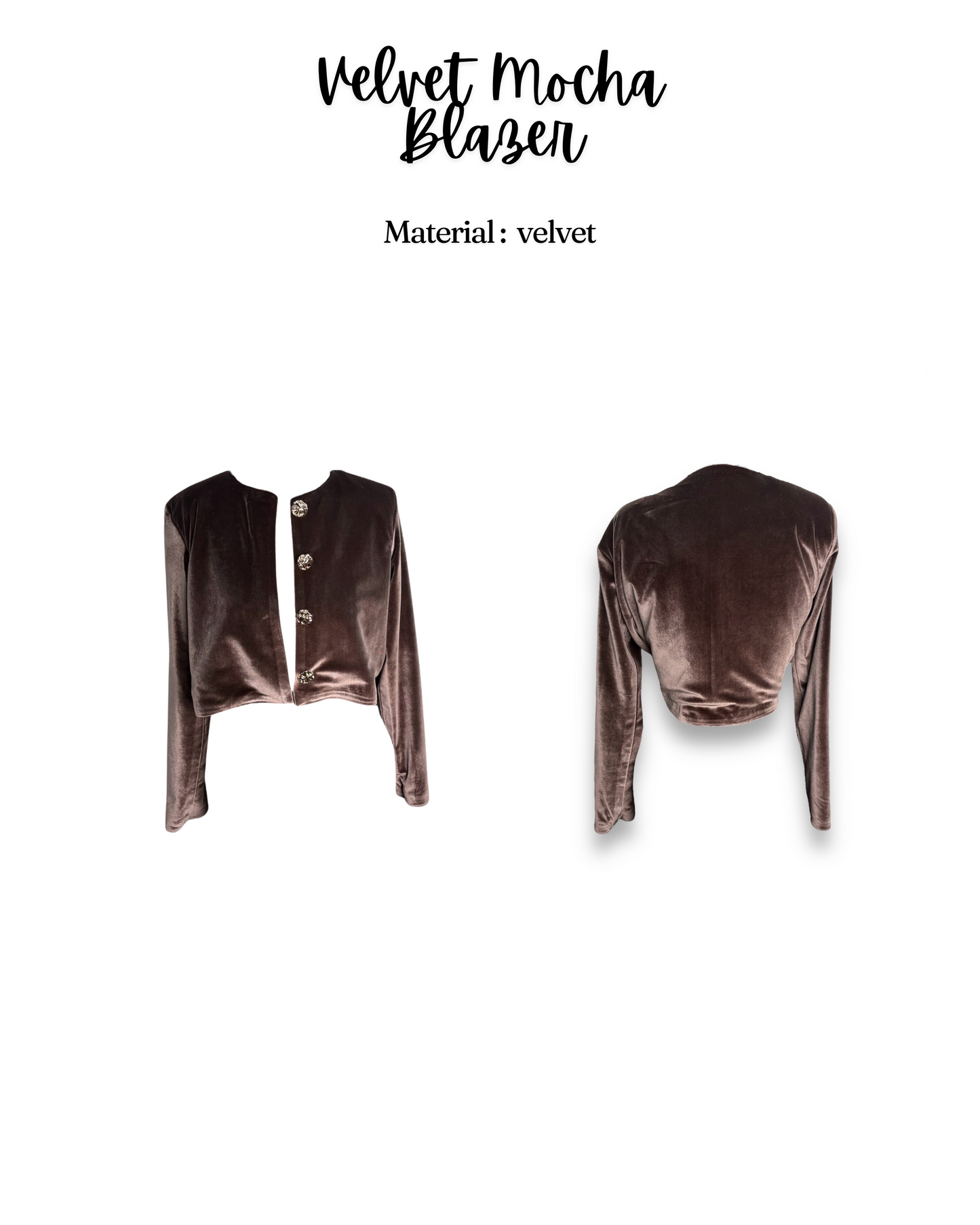 Velvet Mocha Blazer