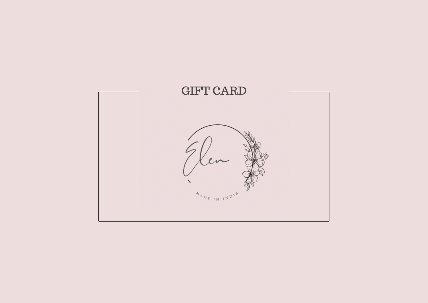 E-GIFT CARD
