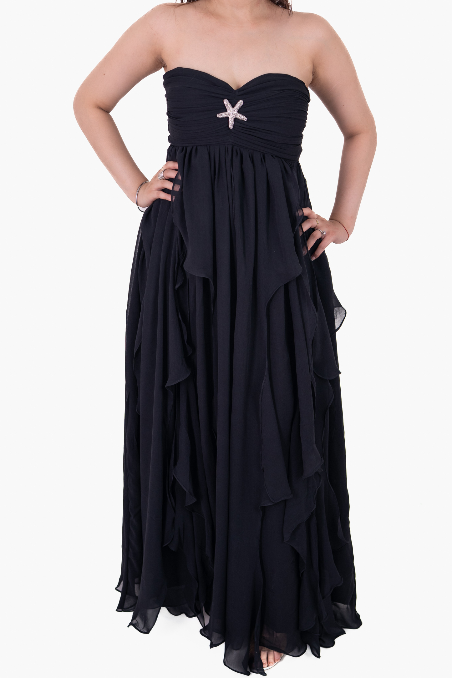 Black Mimosa Maxi