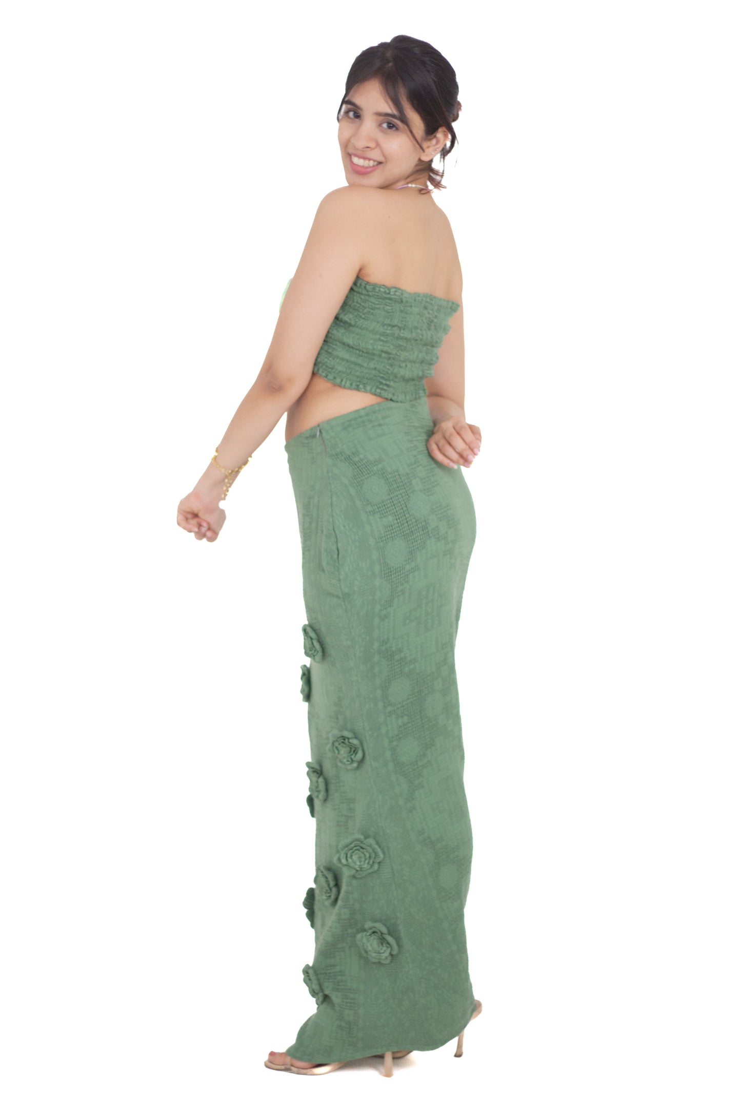 Madonna Rosette Skirt