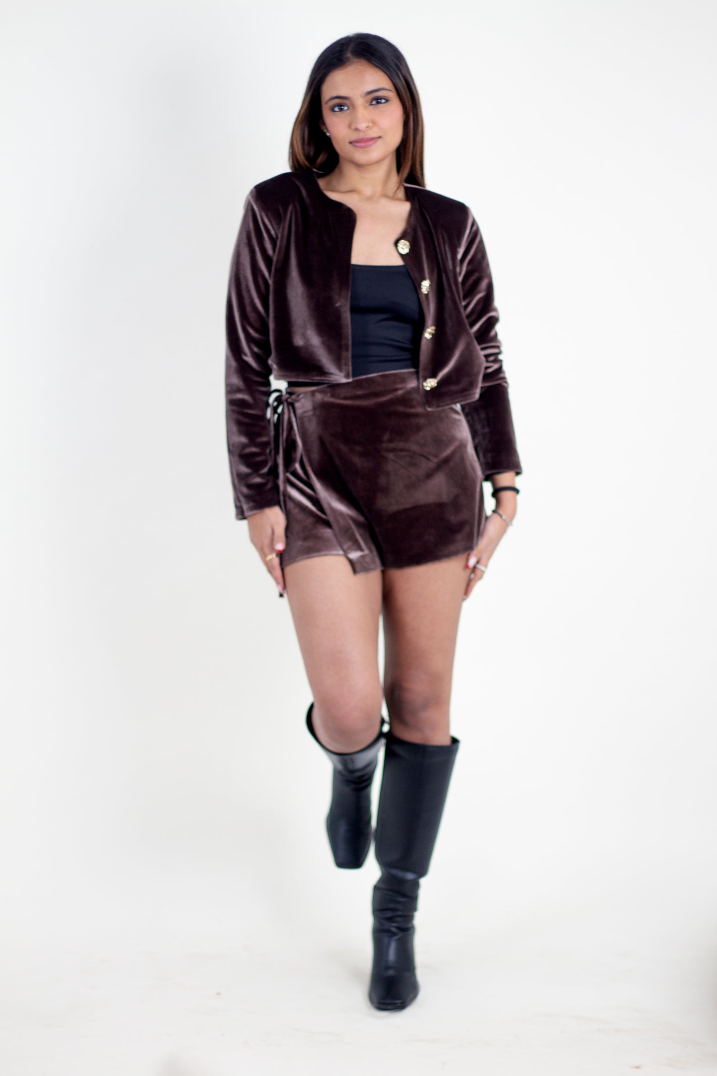 Velvet Mocha Skorts