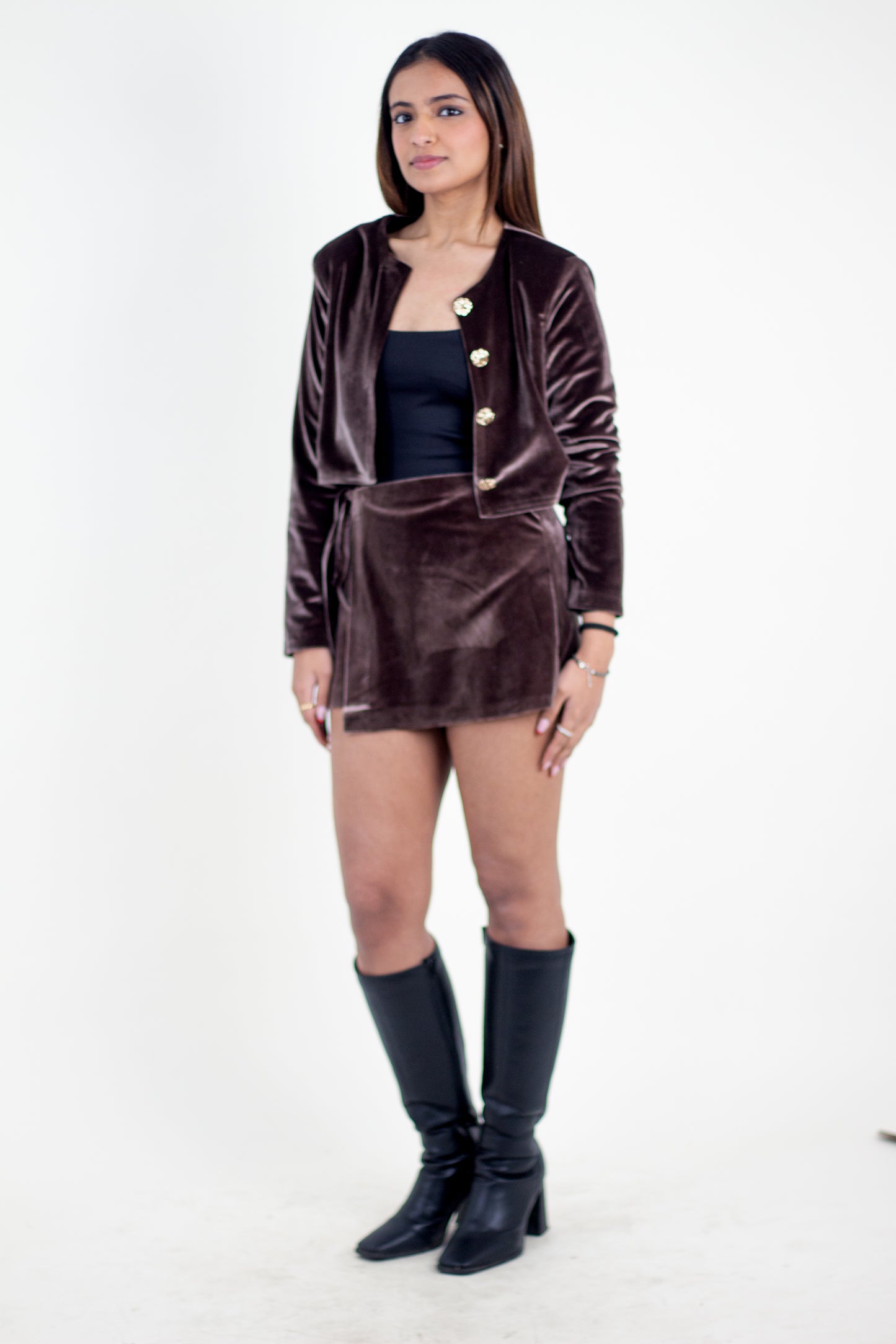 Velvet Mocha Skorts