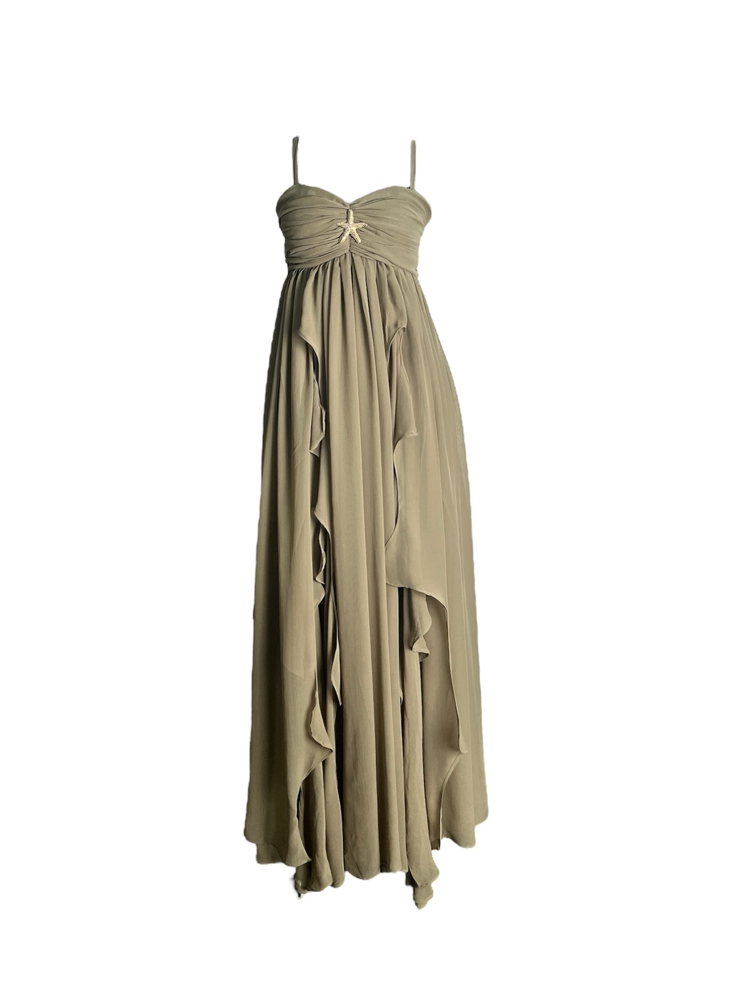 Khaki Mimosa Maxi
