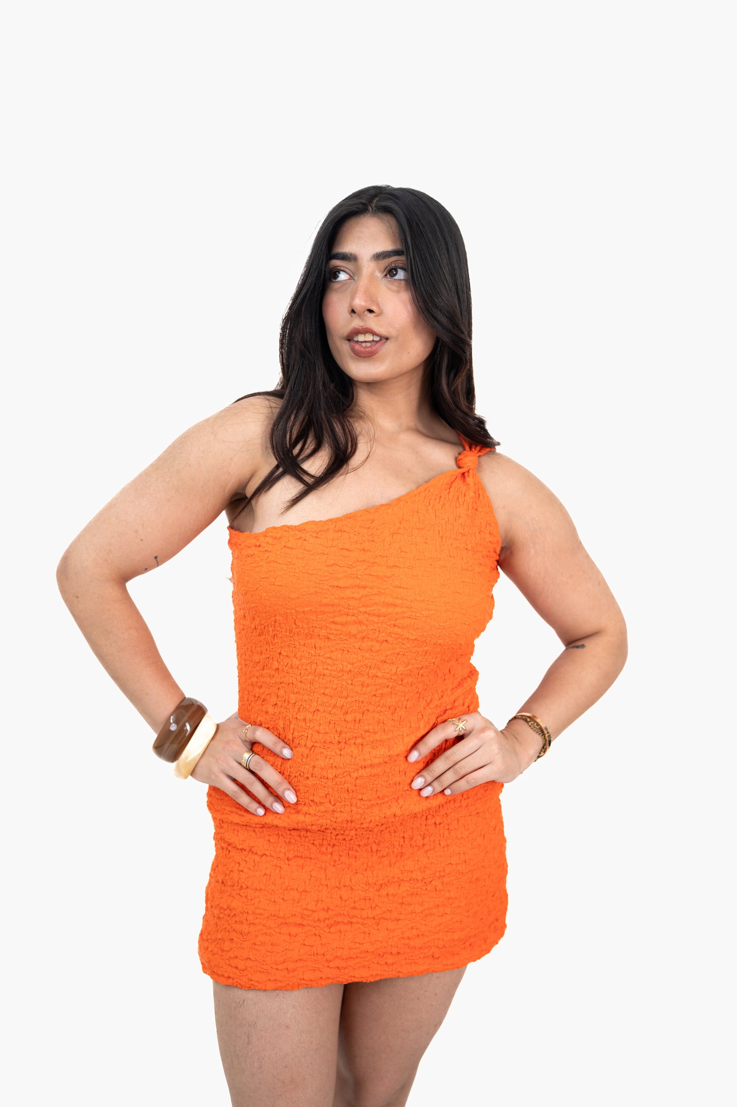 Dune Off Shoulder Dress