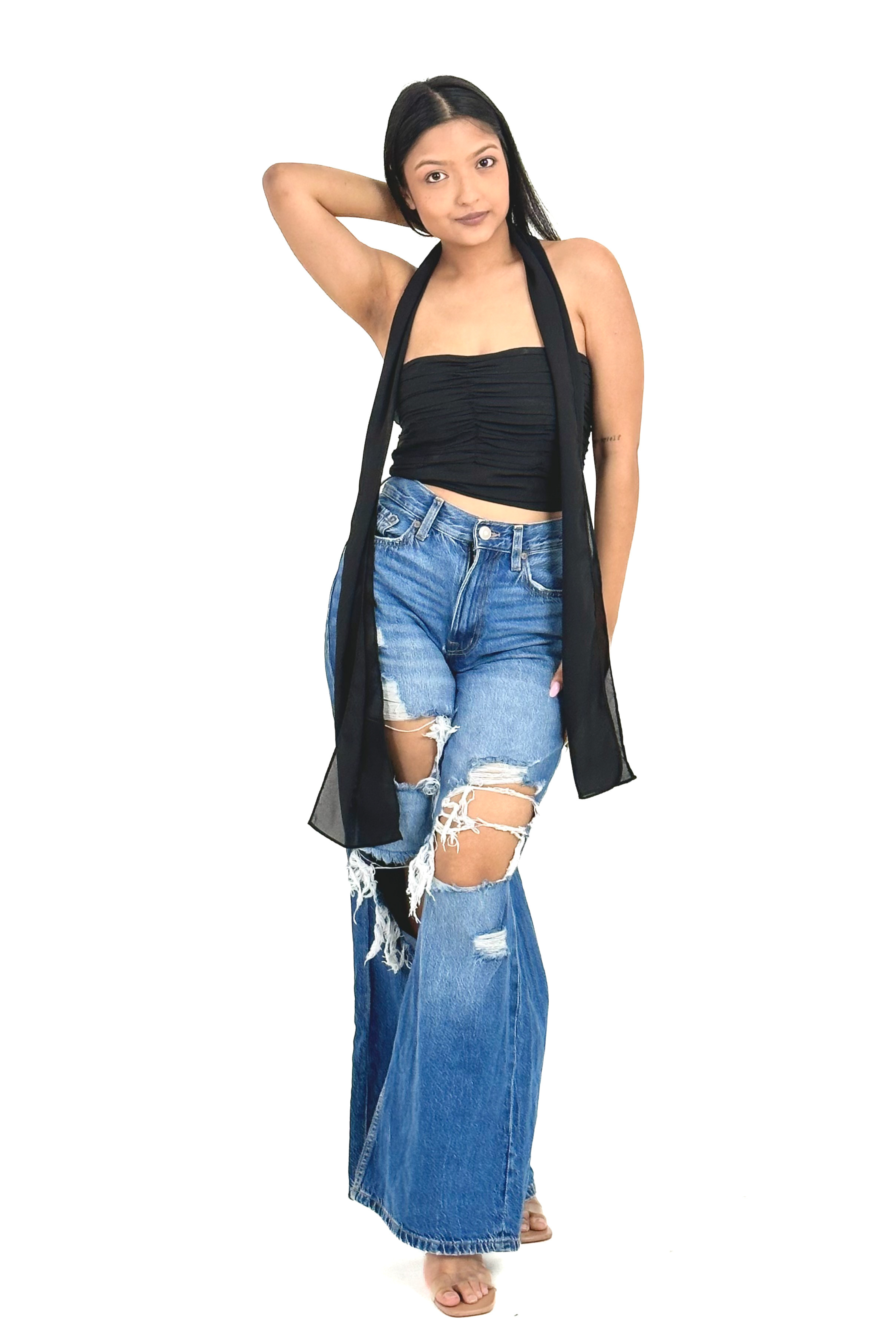 Black Koi Top