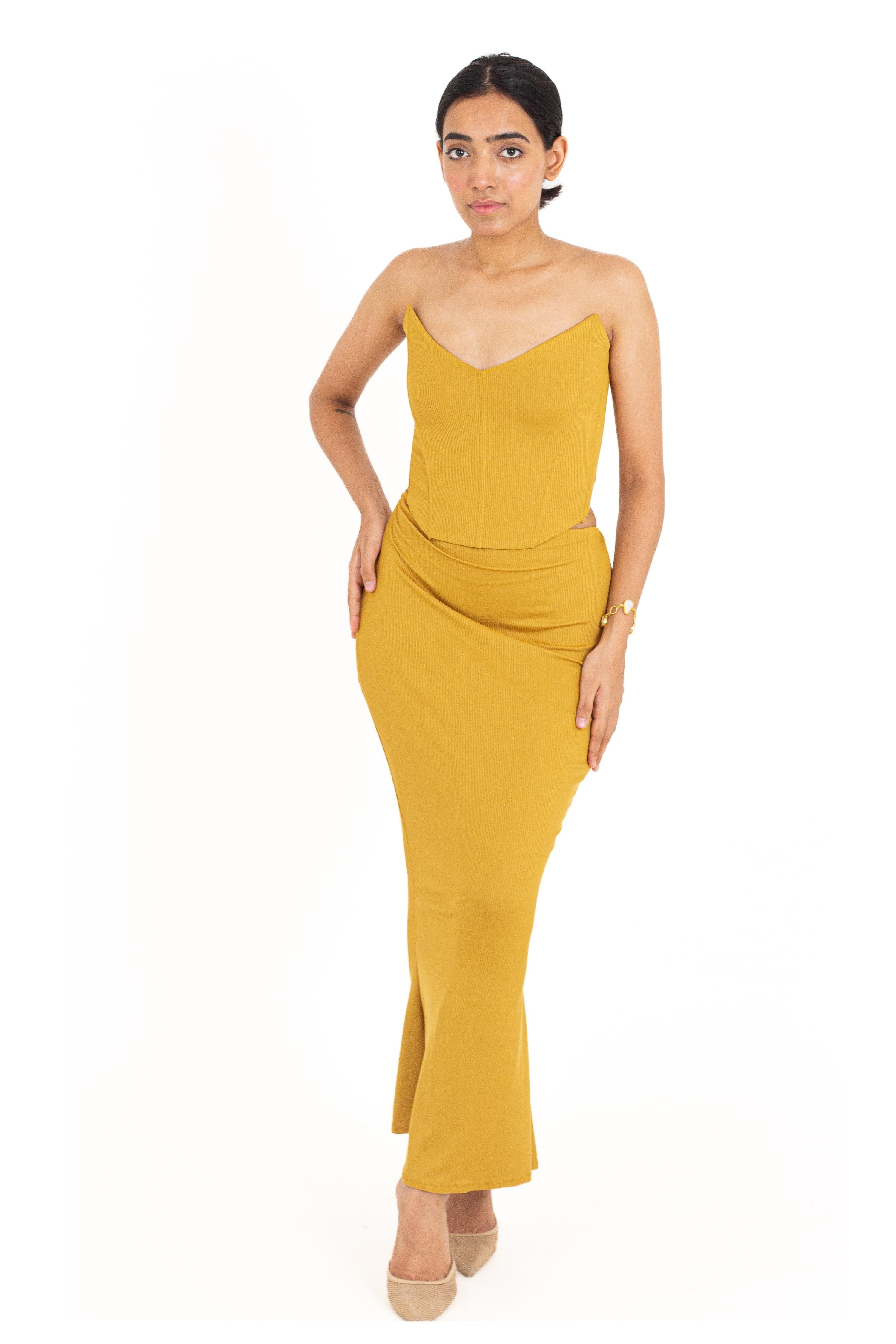 Honey Ribbed Skirt