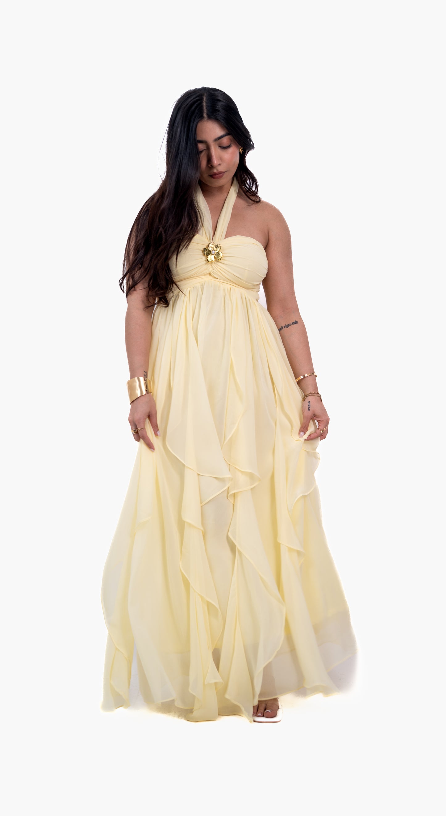 Yellow Scarlet Maxi