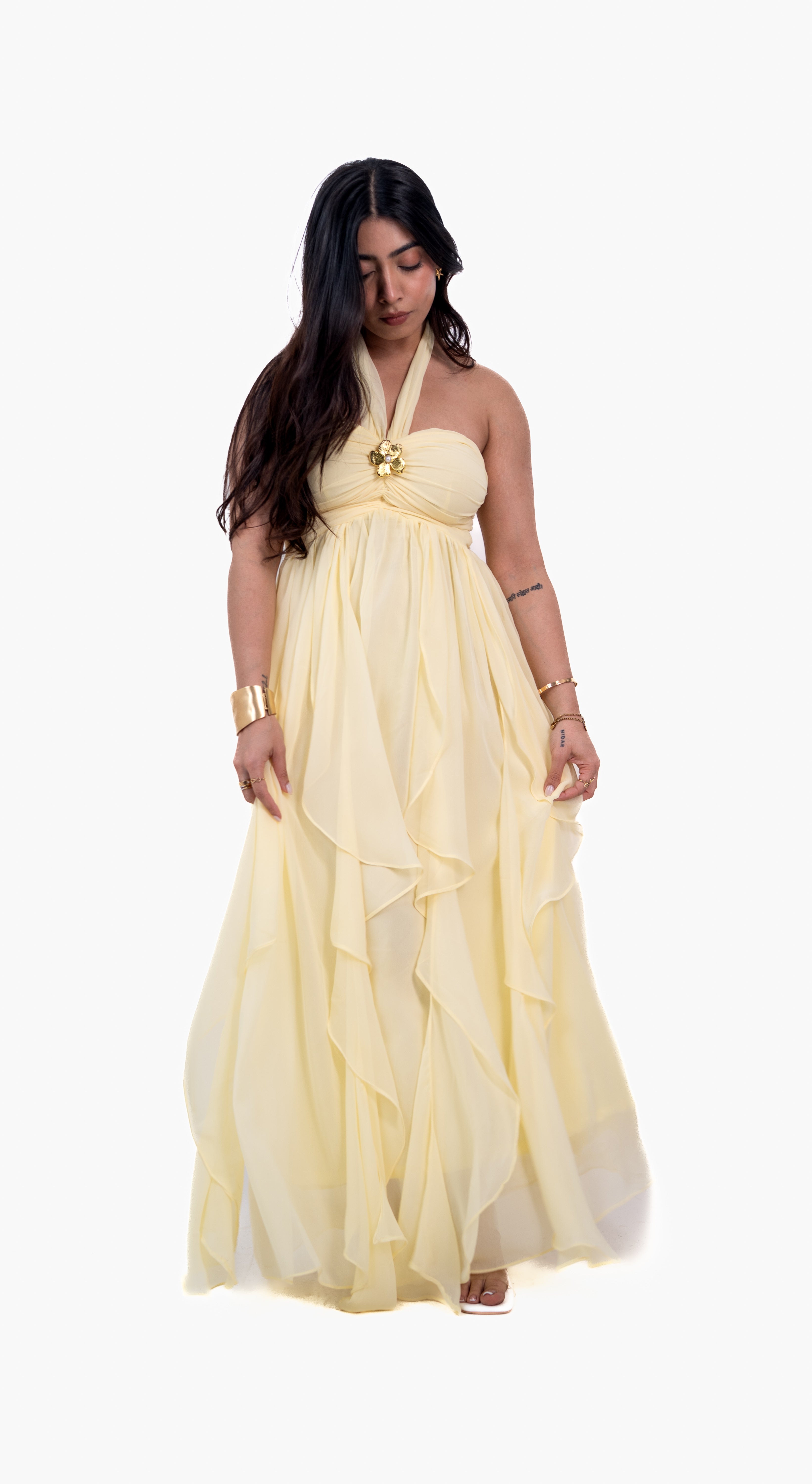 Yellow Scarlet Maxi