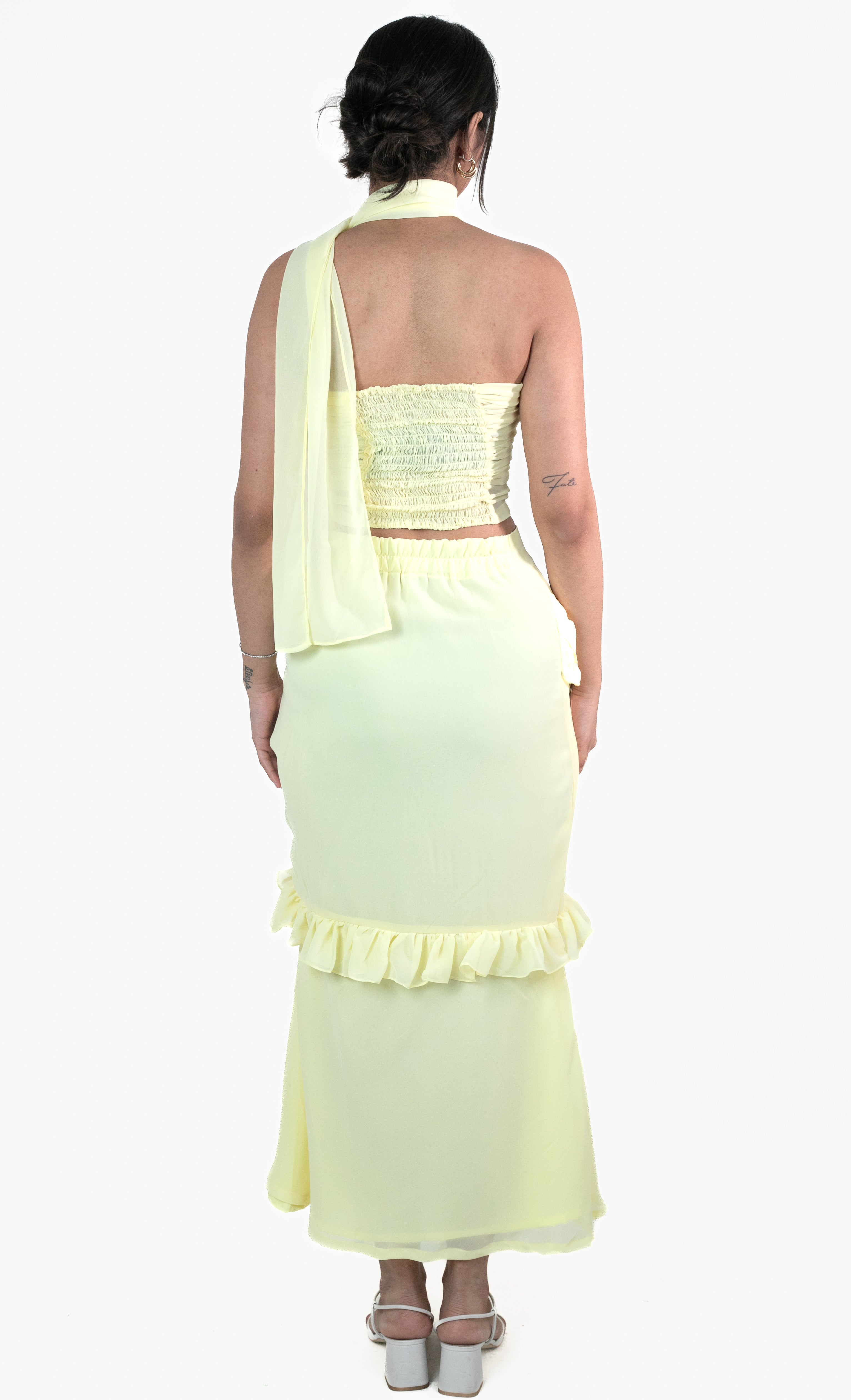Yellow Koi Skirt