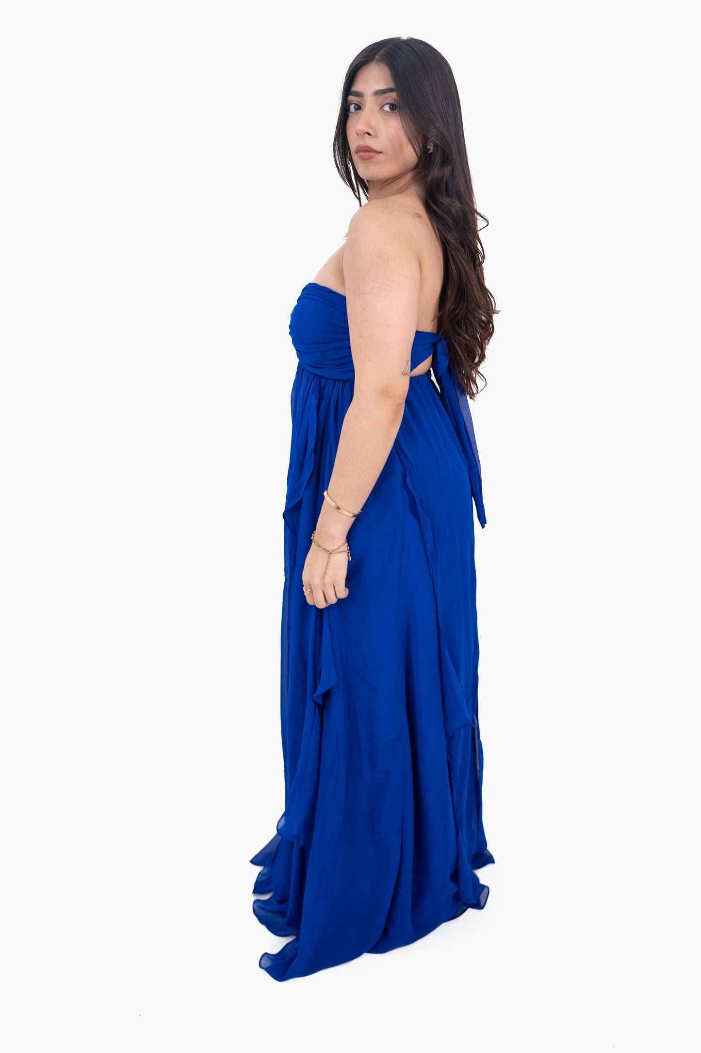 Royal Blue Mimosa Maxi