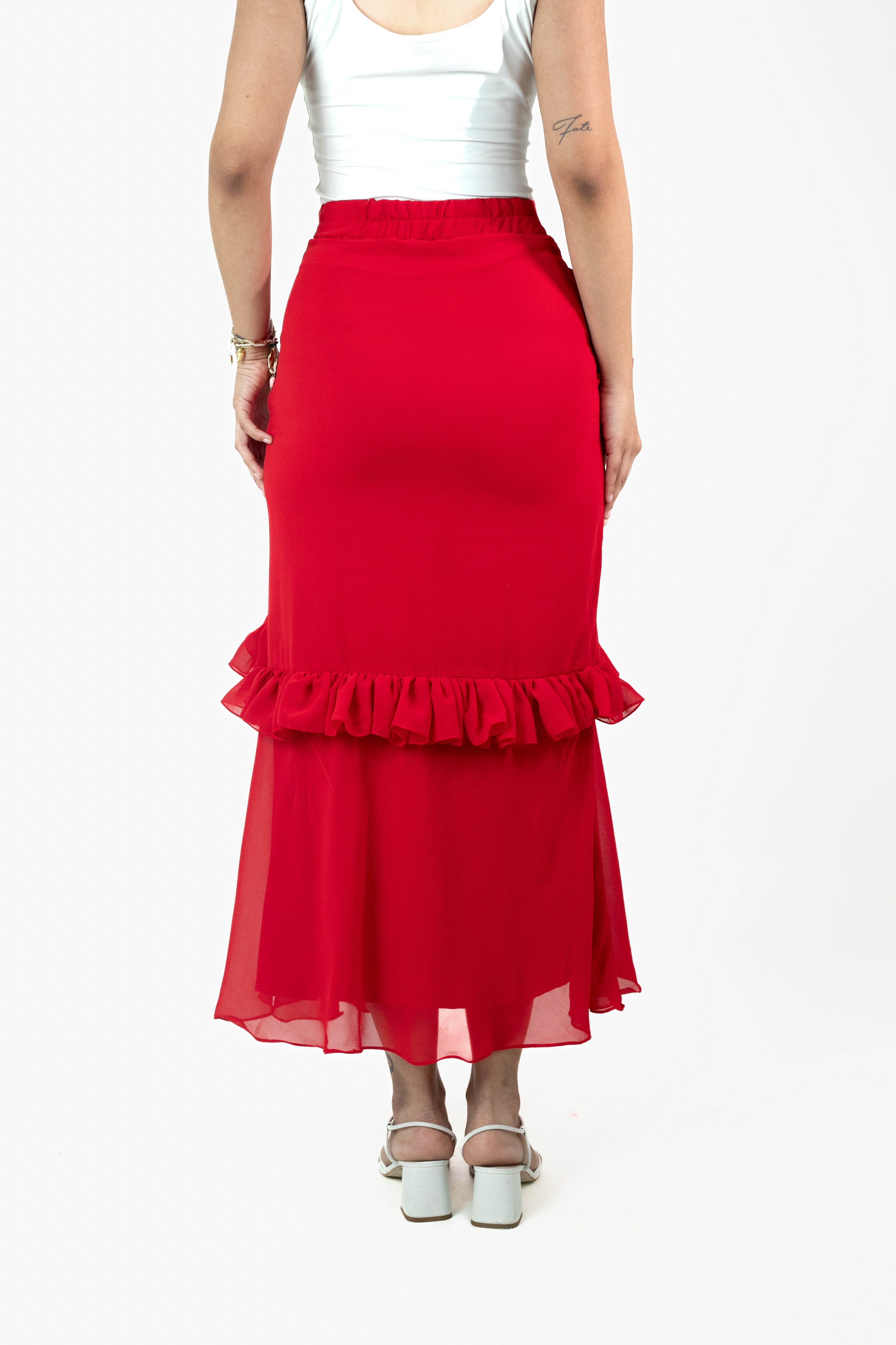Red Koi Skirt