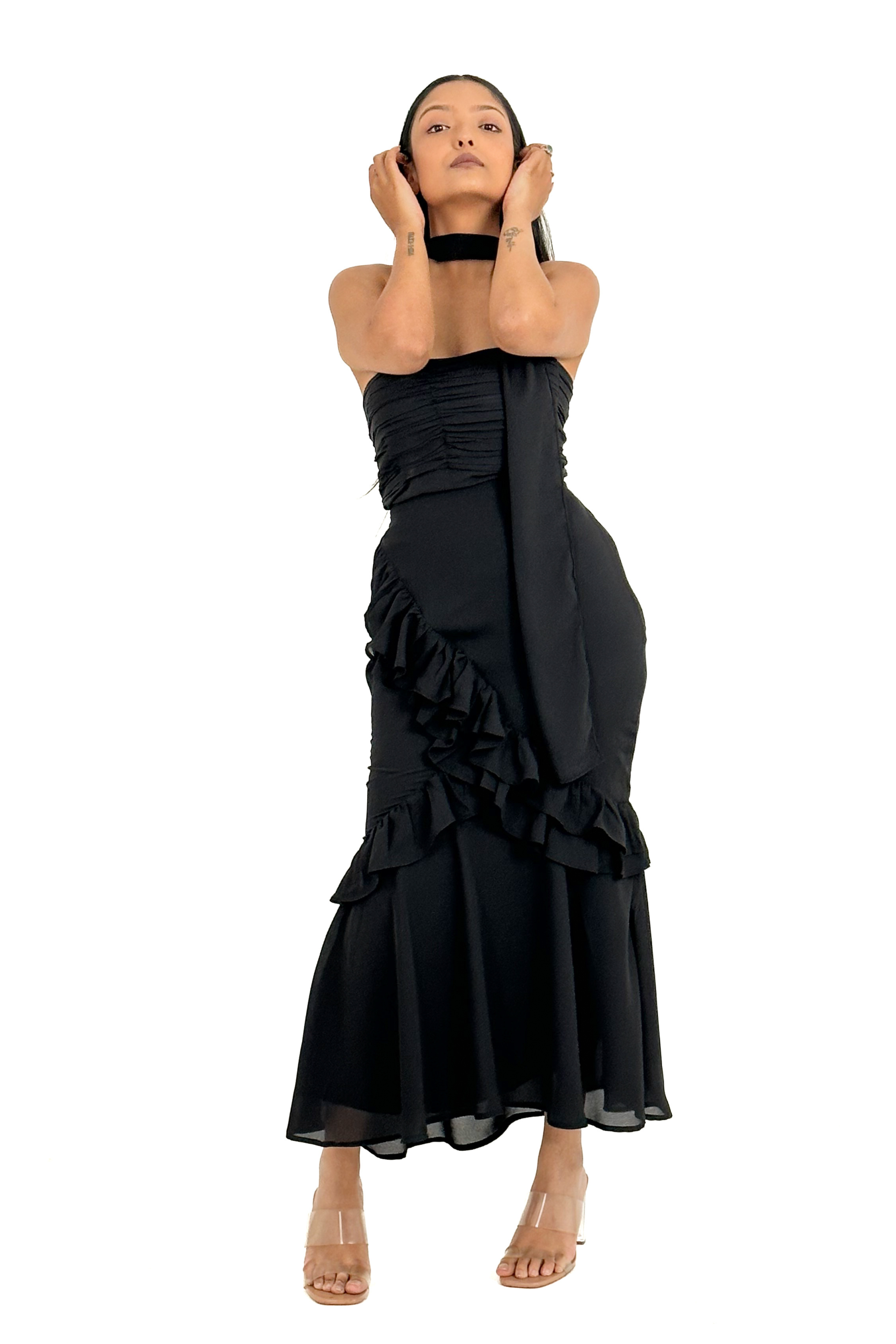 Black Koi Skirt
