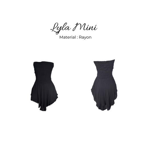 Lyla Black Mini Dress