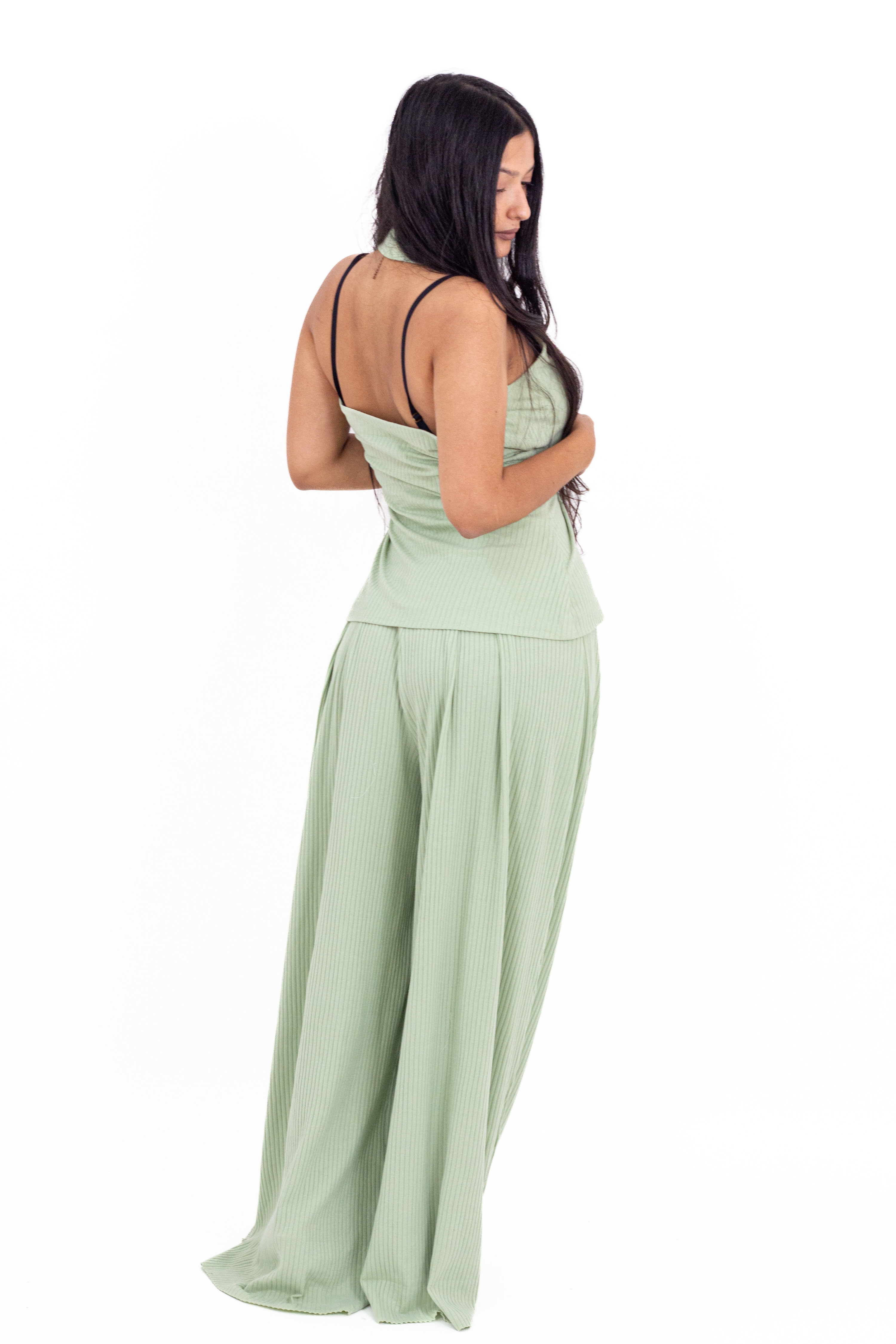 Mint Corset Pants
