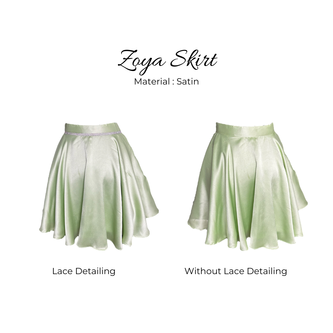 Green Zoya Skirt