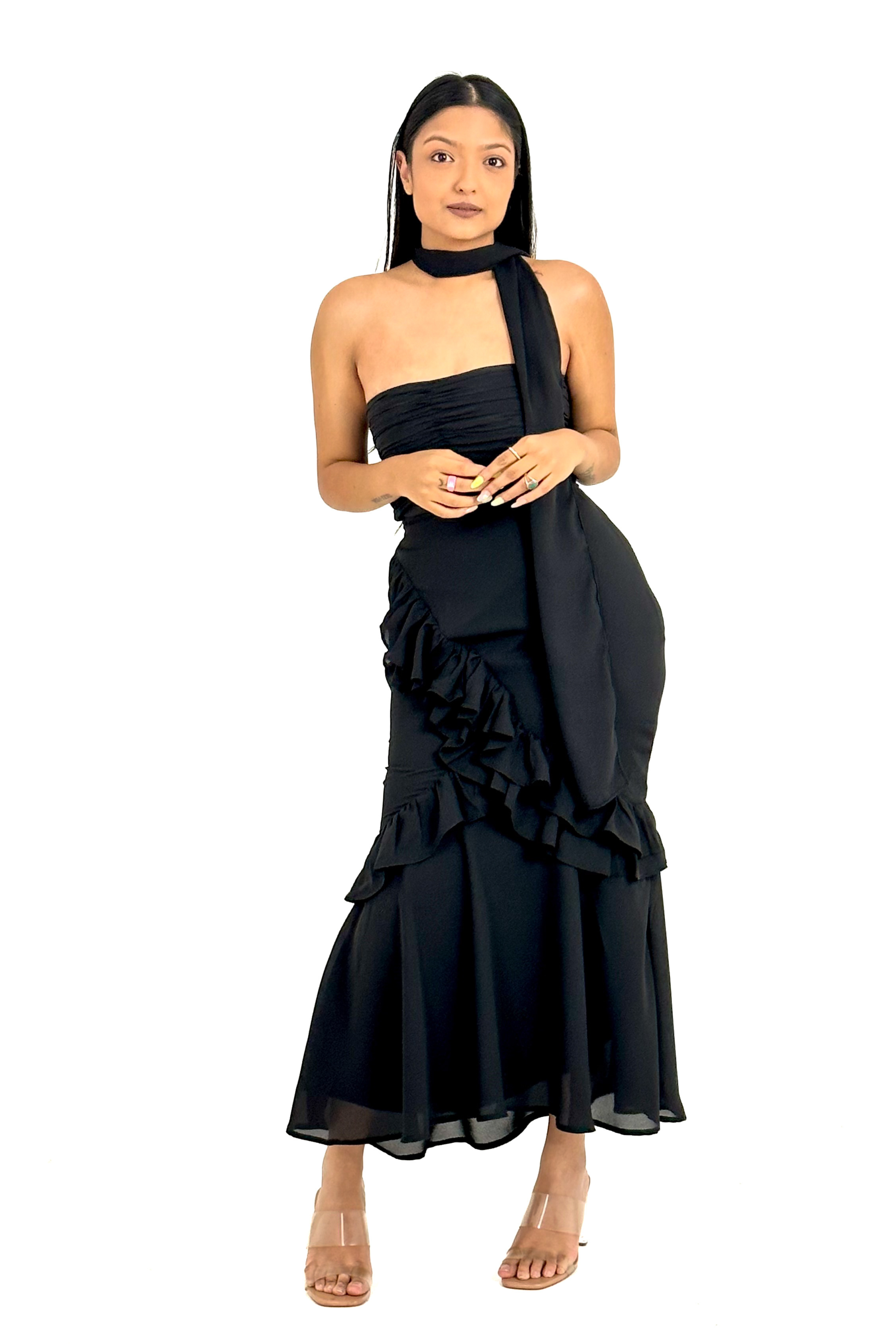 Black Koi Skirt