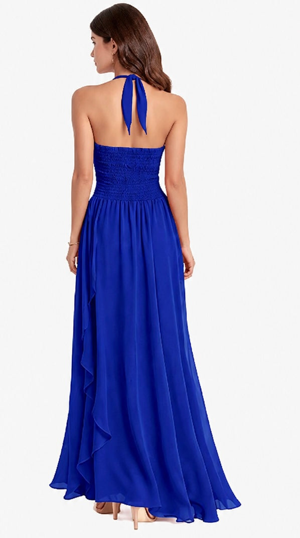 Royal Blue Scarlet Maxi