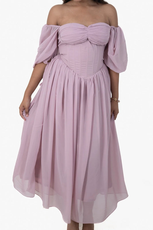 Georgia Mauve Maxi