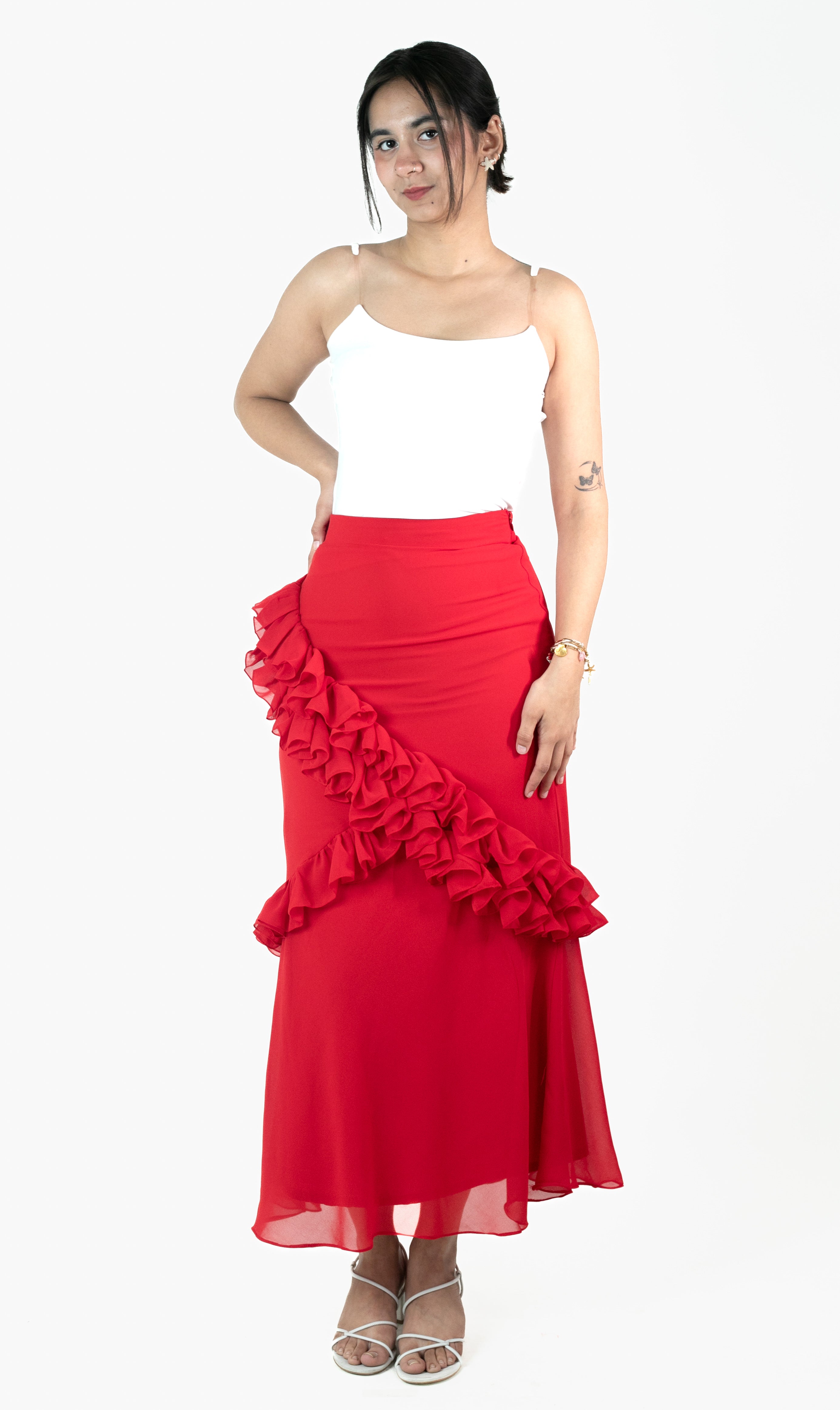 Red Koi Skirt
