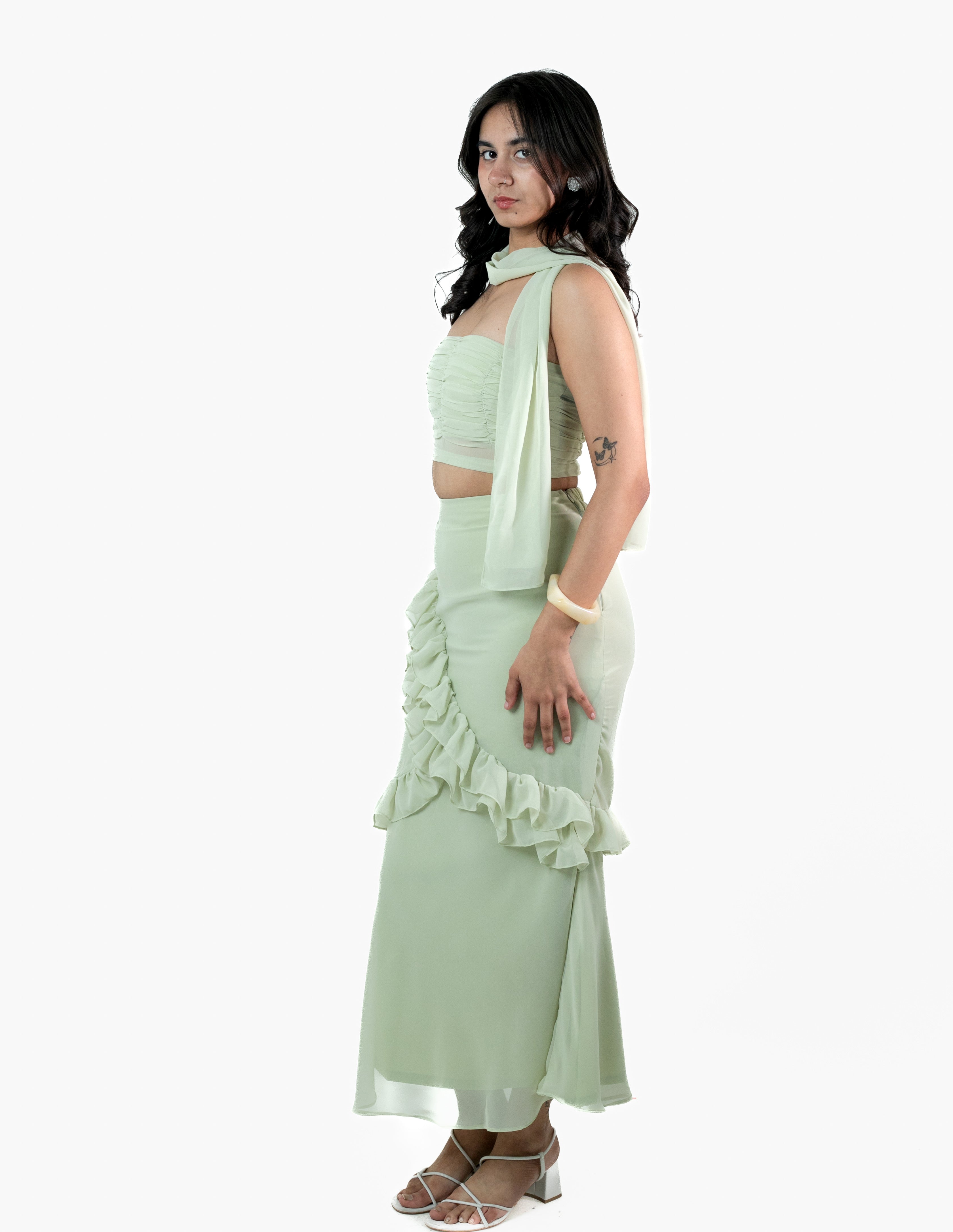 Sage Koi Skirt