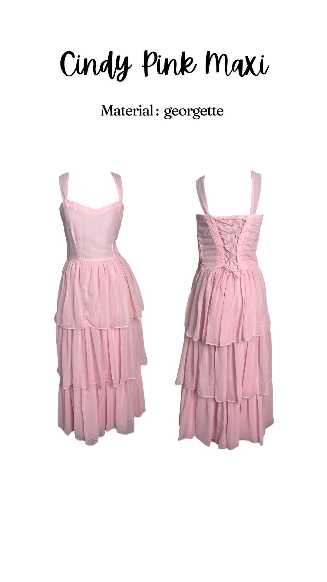 Cindy Pink Maxi