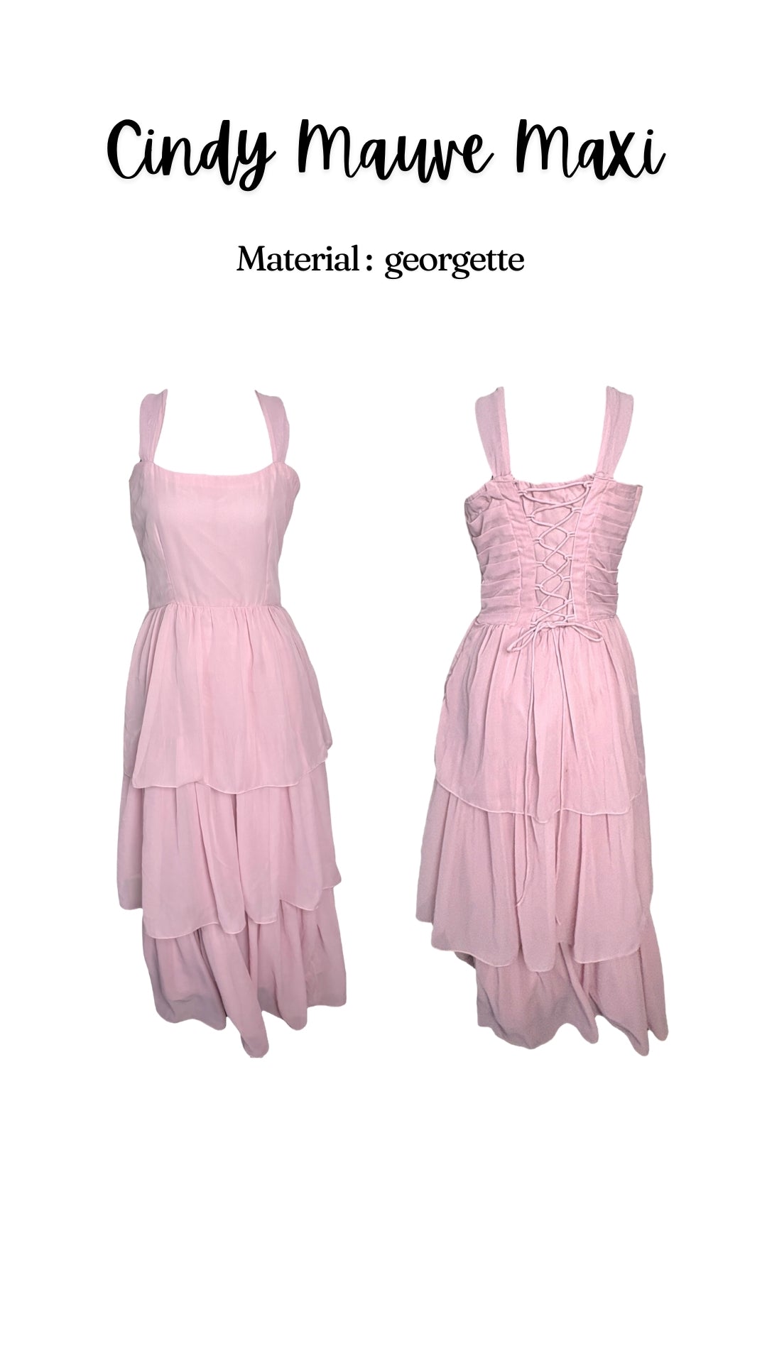 Cindy Mauve Maxi