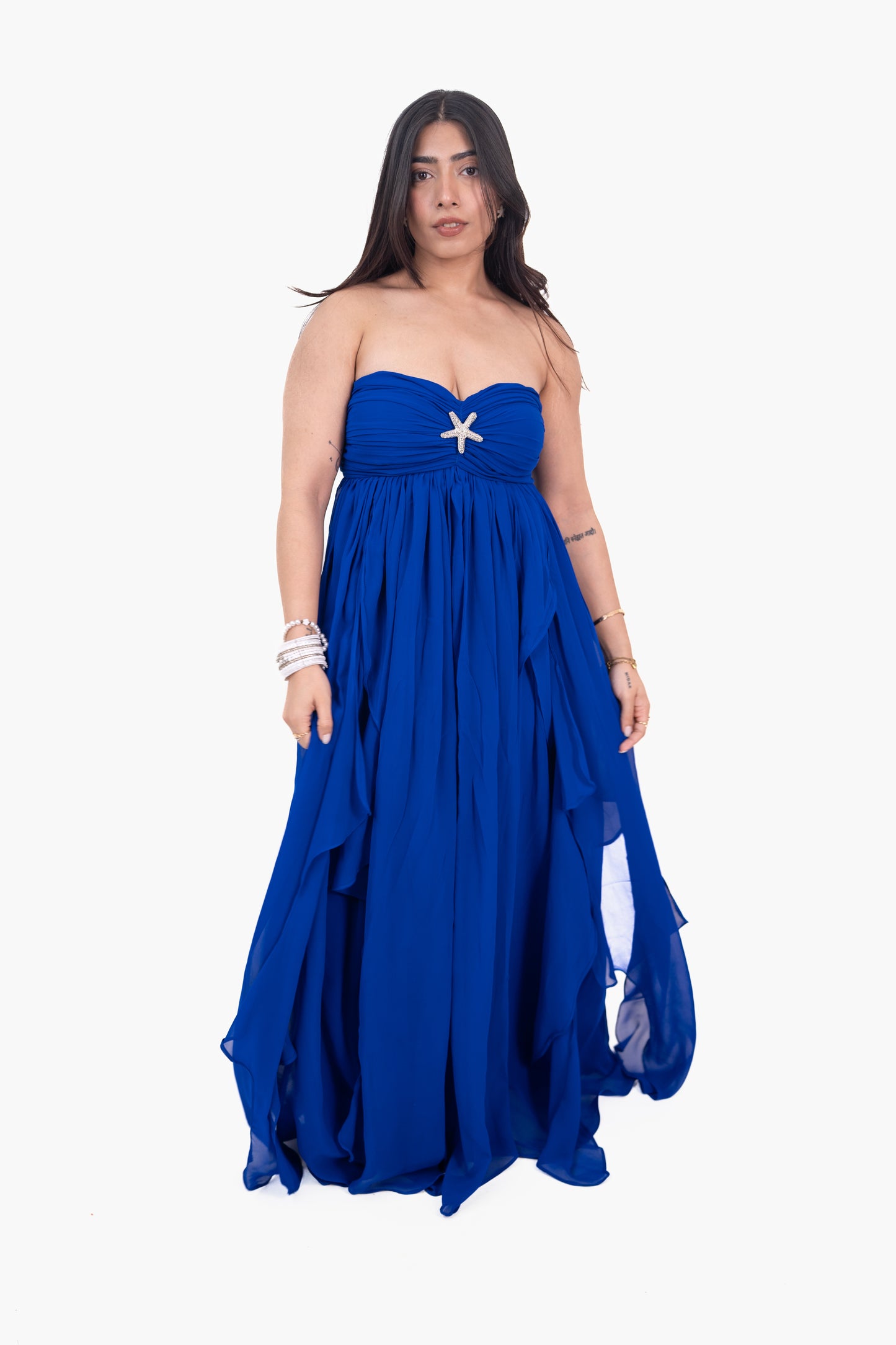 Royal Blue Mimosa Maxi