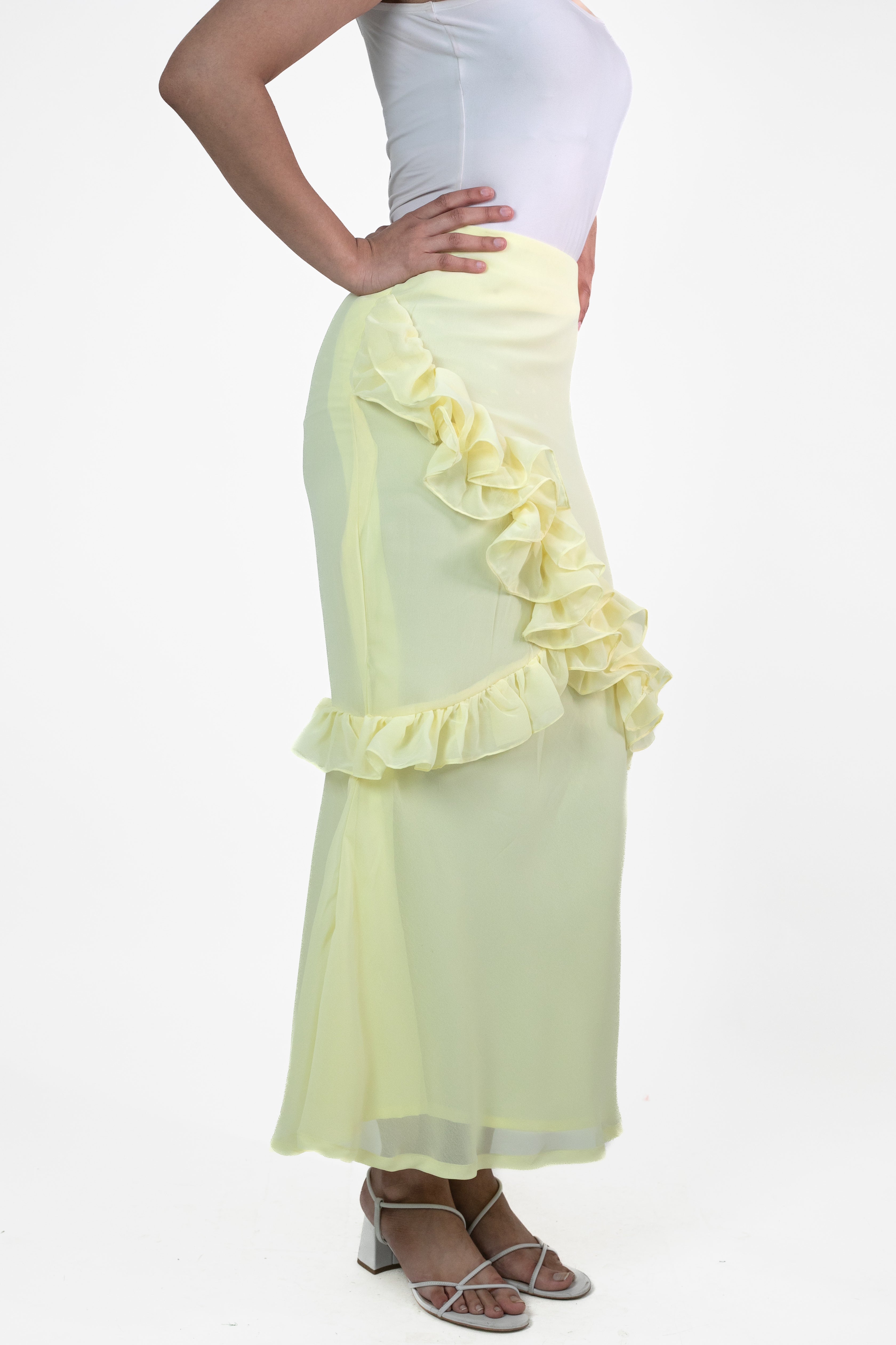 Yellow Koi Skirt