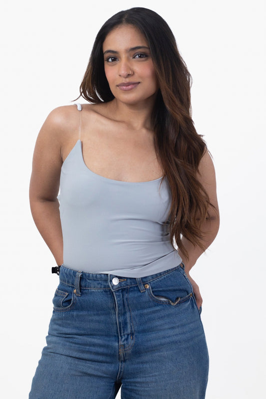 Adios Gray Top