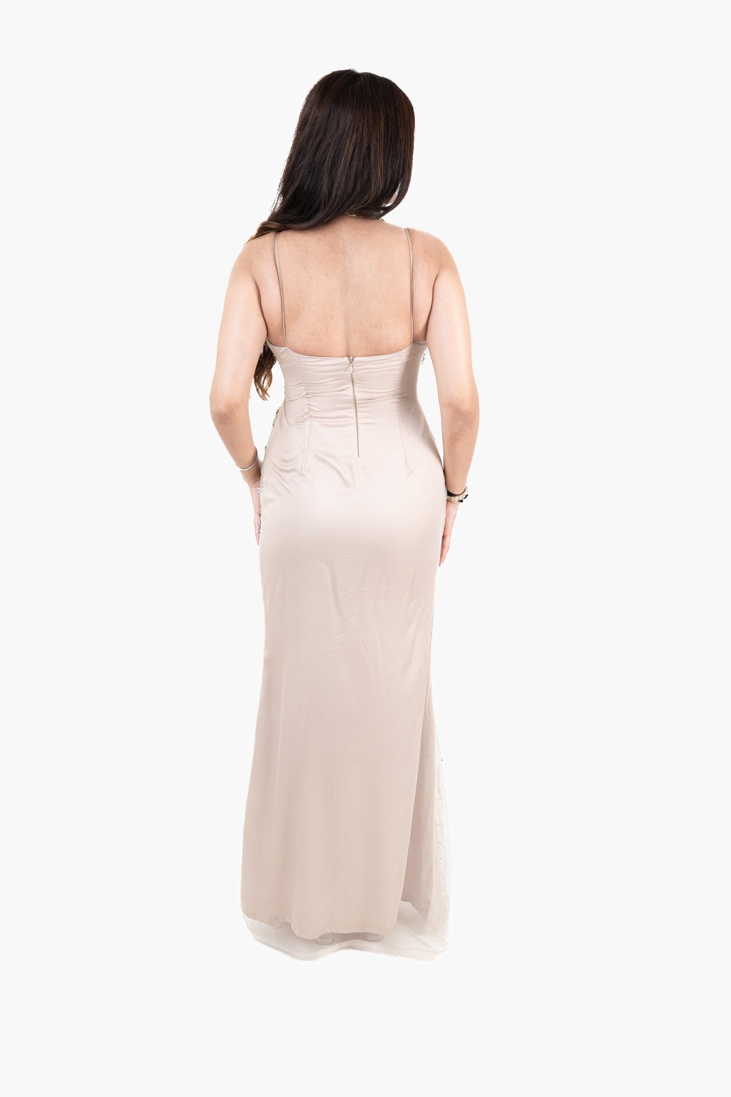 Beige Everglow Dress