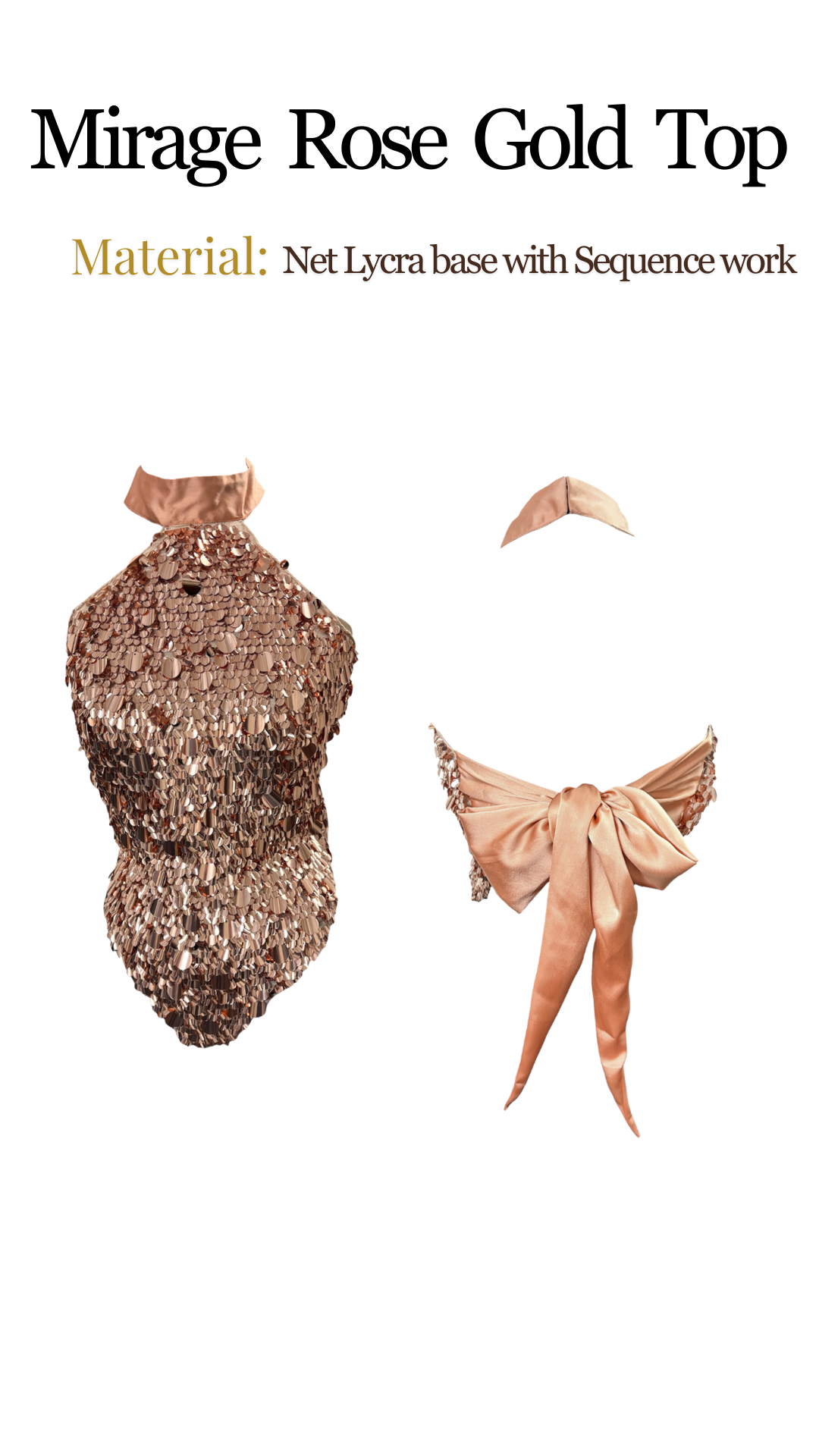 Mirage Rose Gold Top