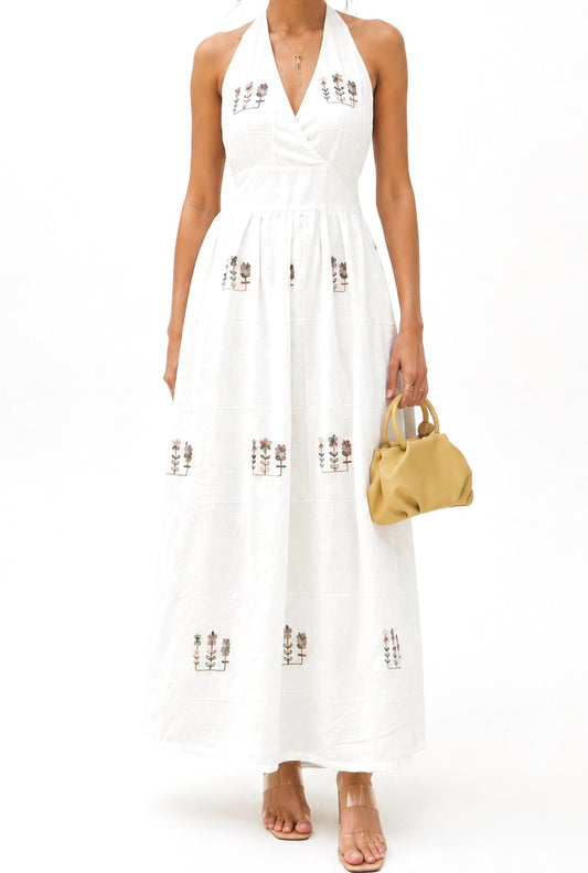 Heer Halter Maxi Dress