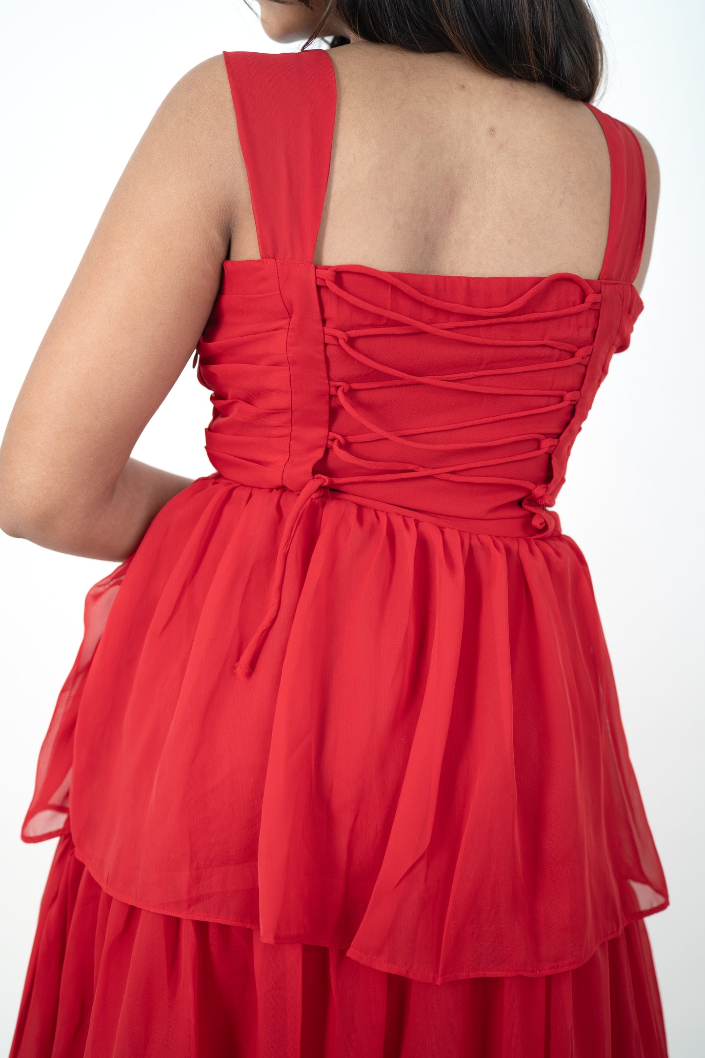 Cindy Red Maxi