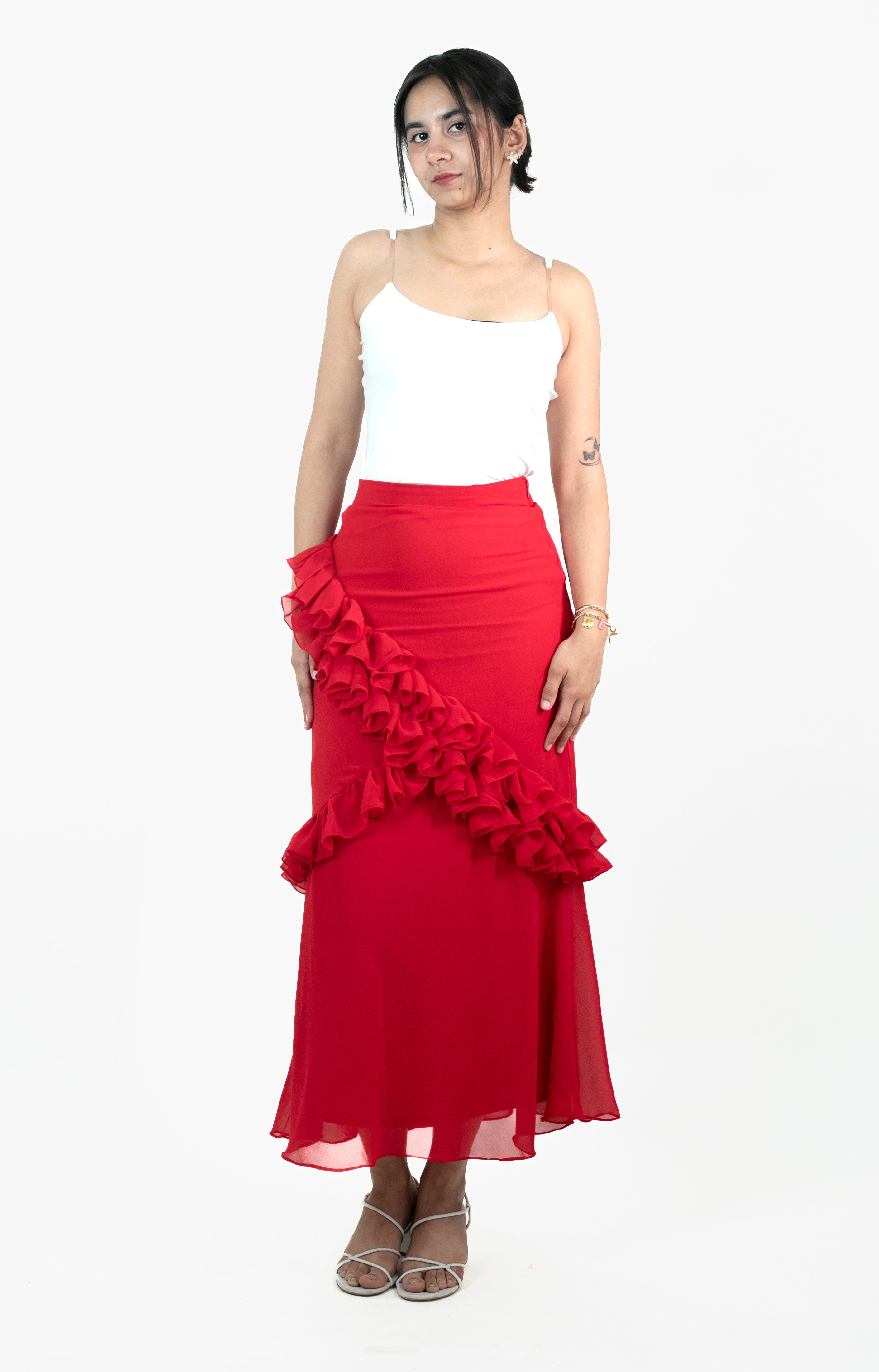 Red Koi Skirt