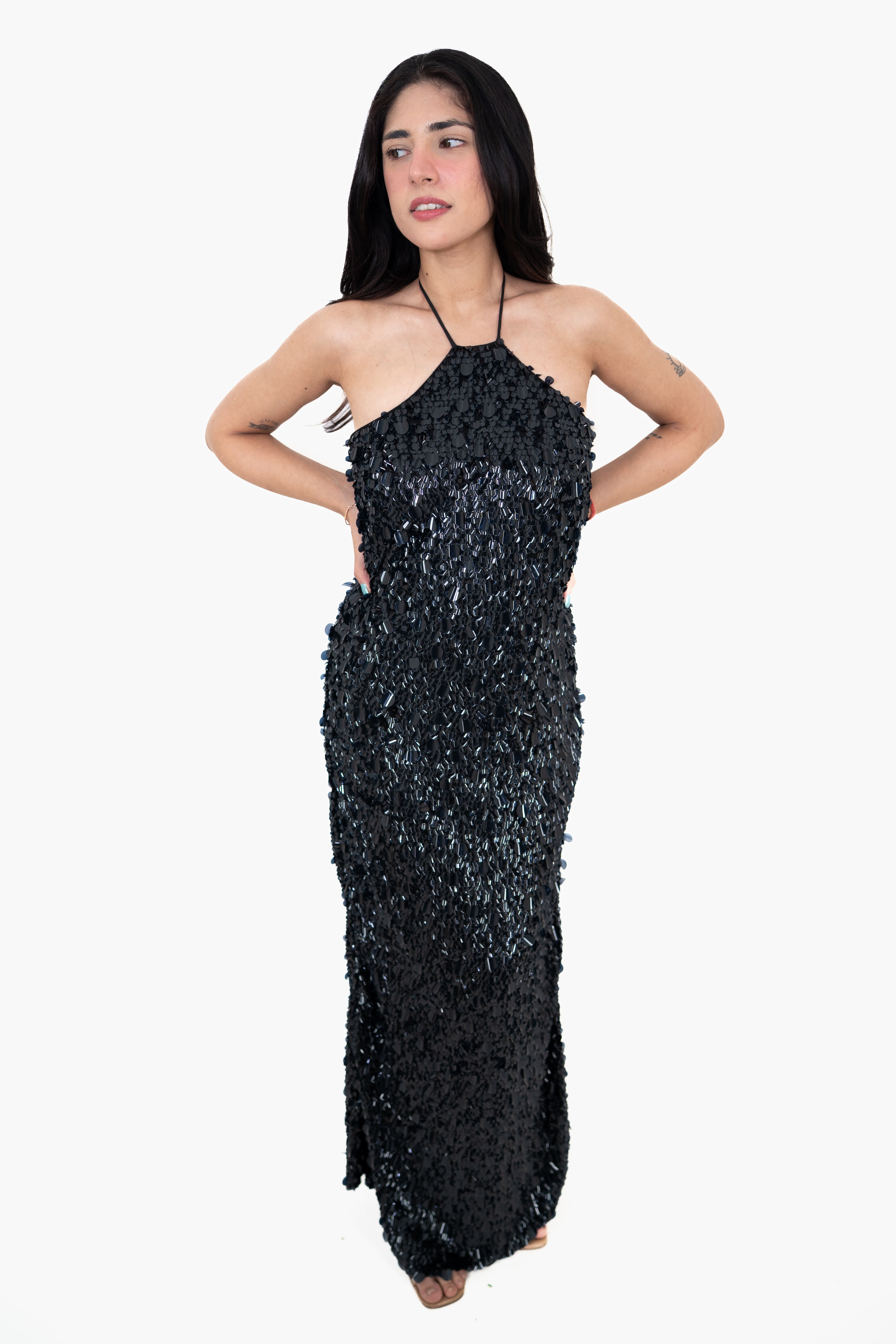 Sundown Shimmer Red Maxi