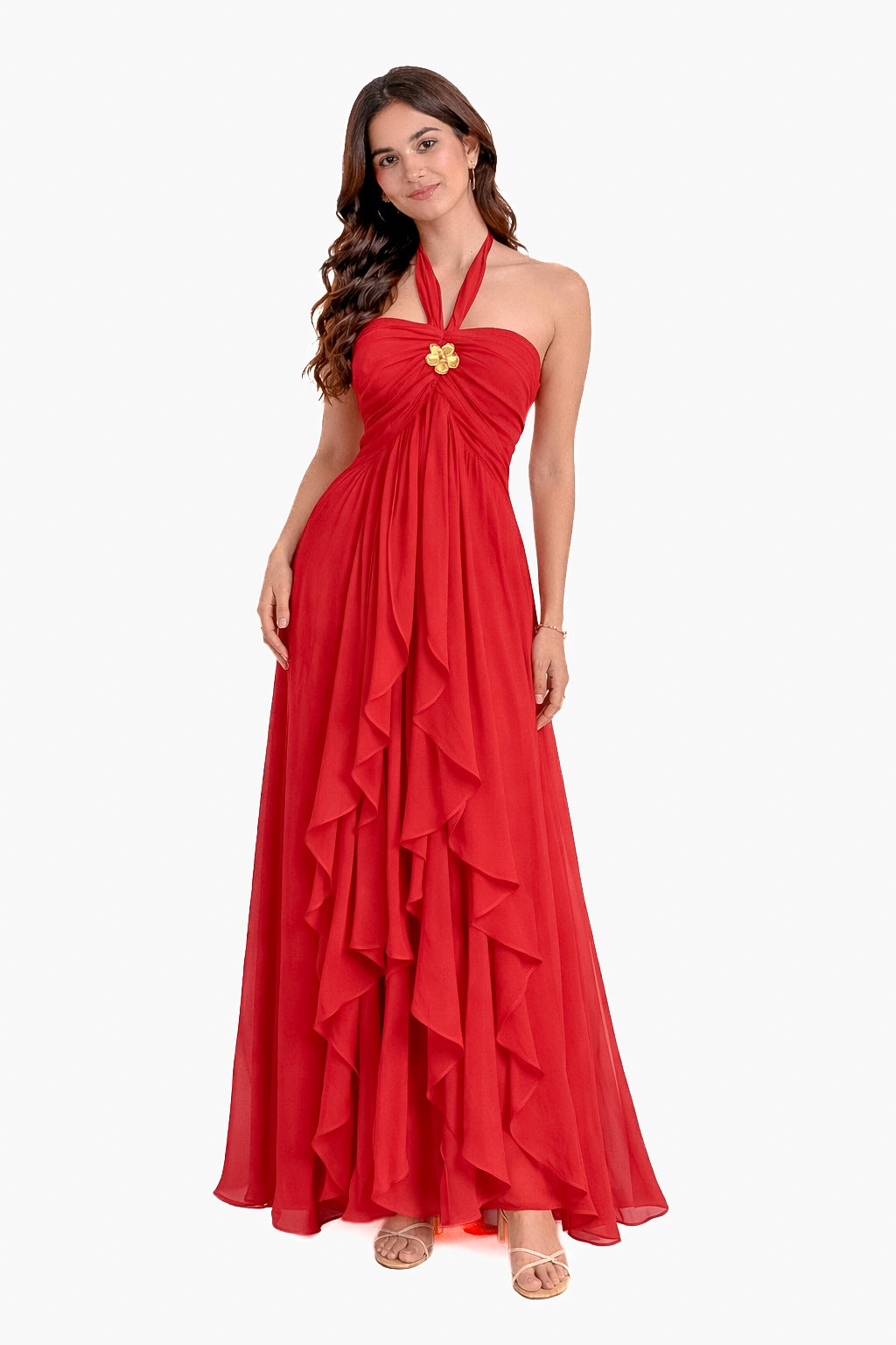 Red Scarlet Maxi