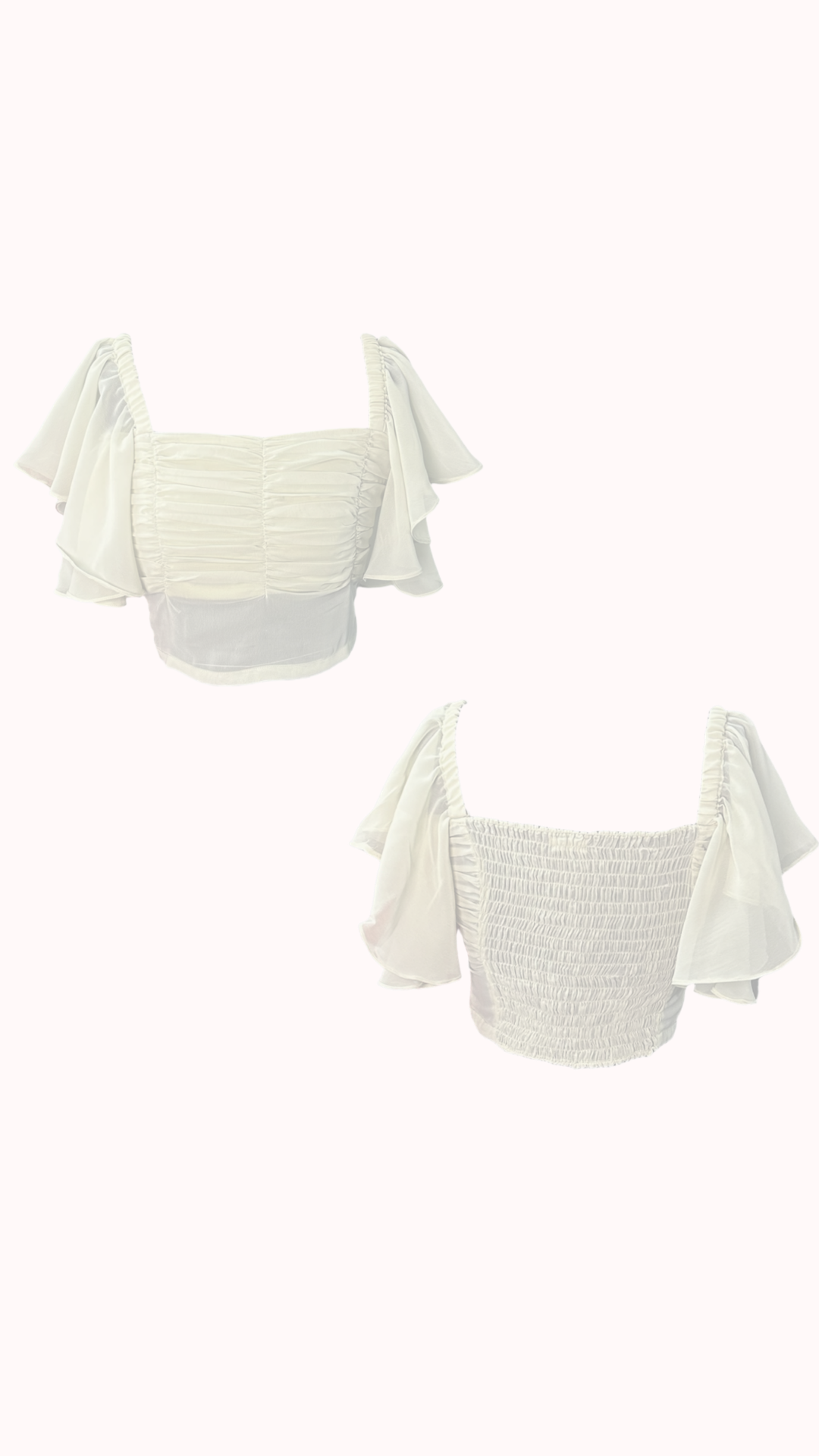 White Koi Top
