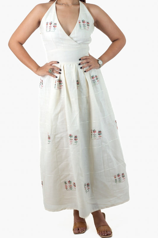 Heer Halter Maxi Dress