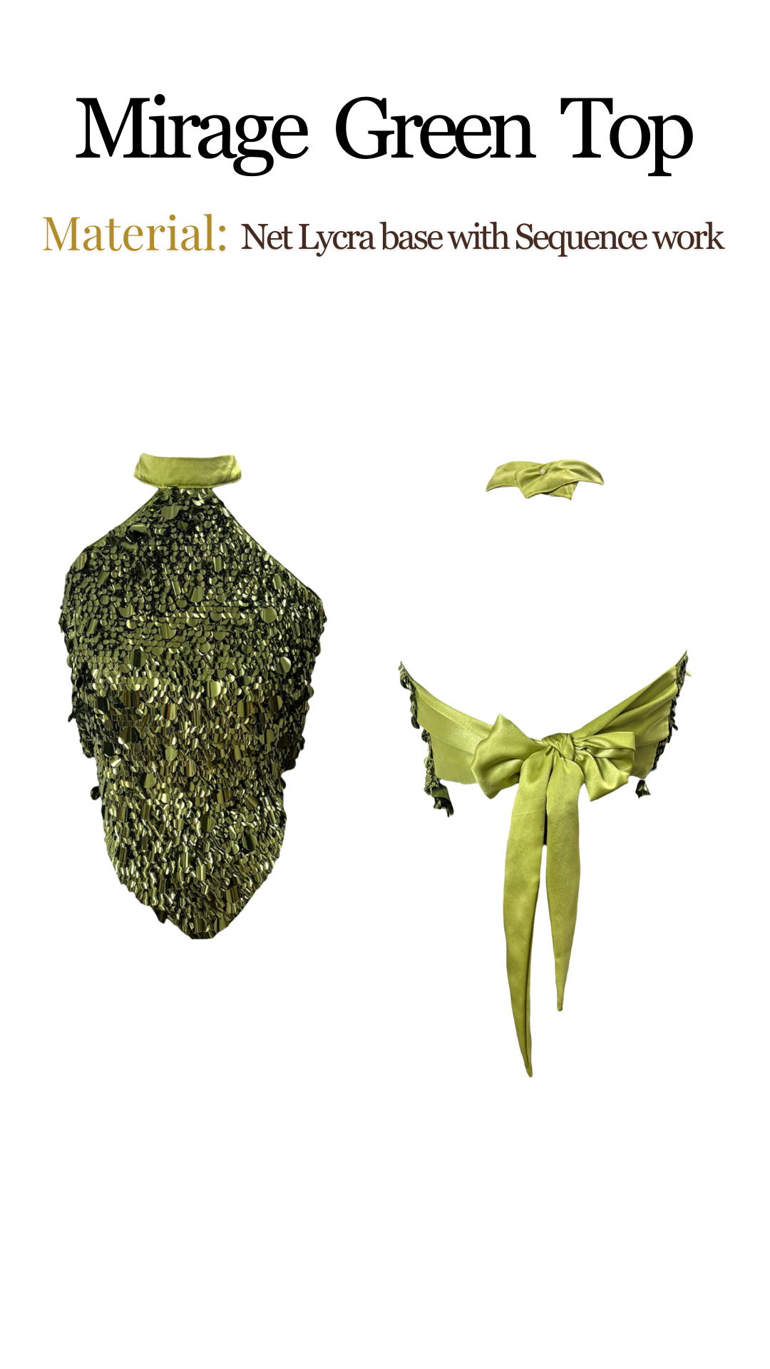 Mirage Green Top