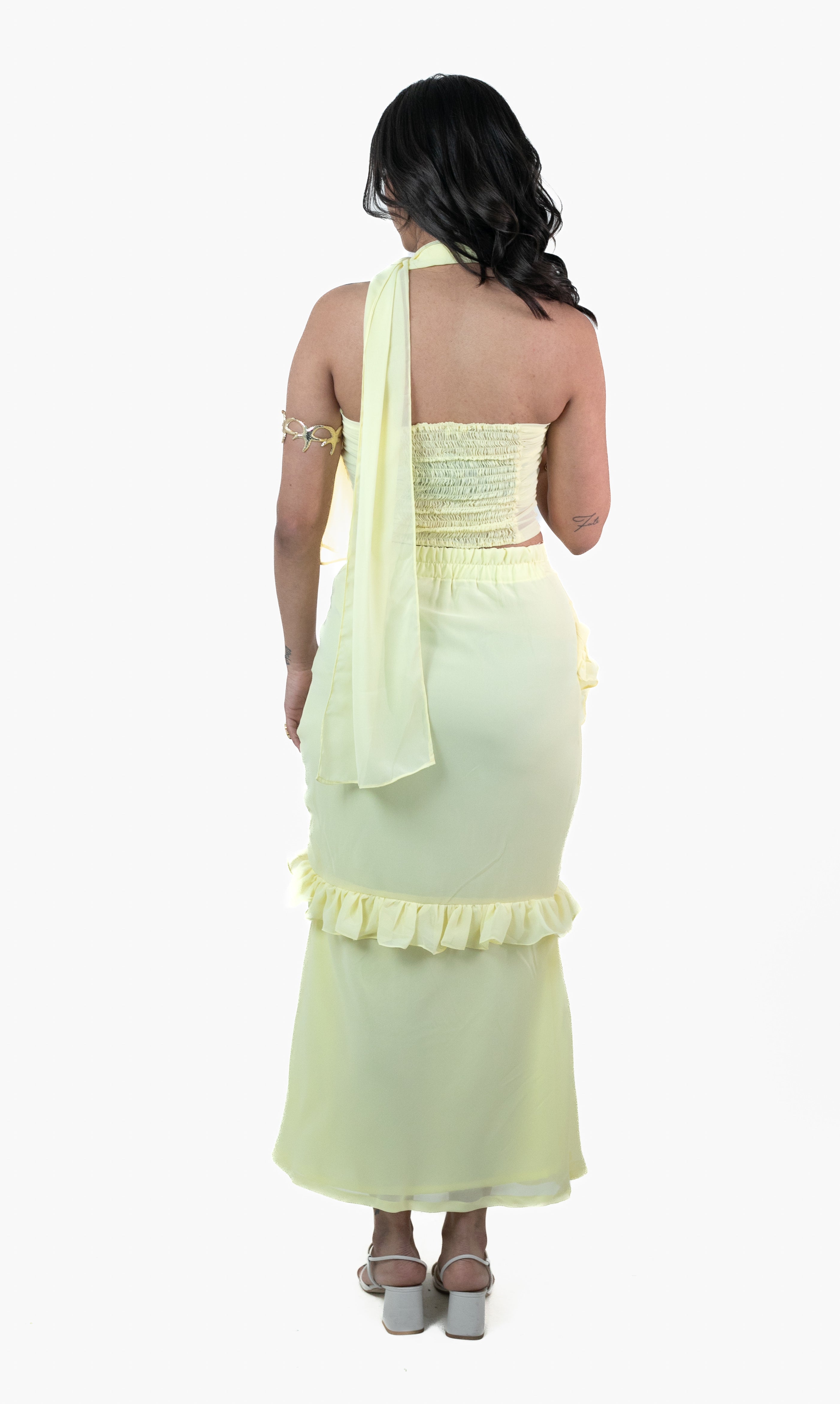 Yellow Koi Skirt