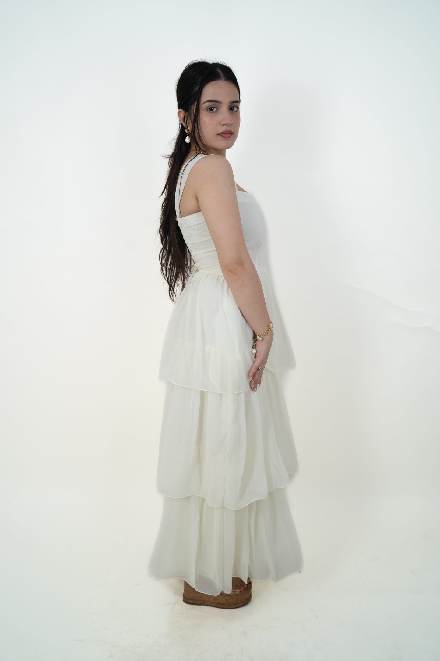 Cindy White Maxi