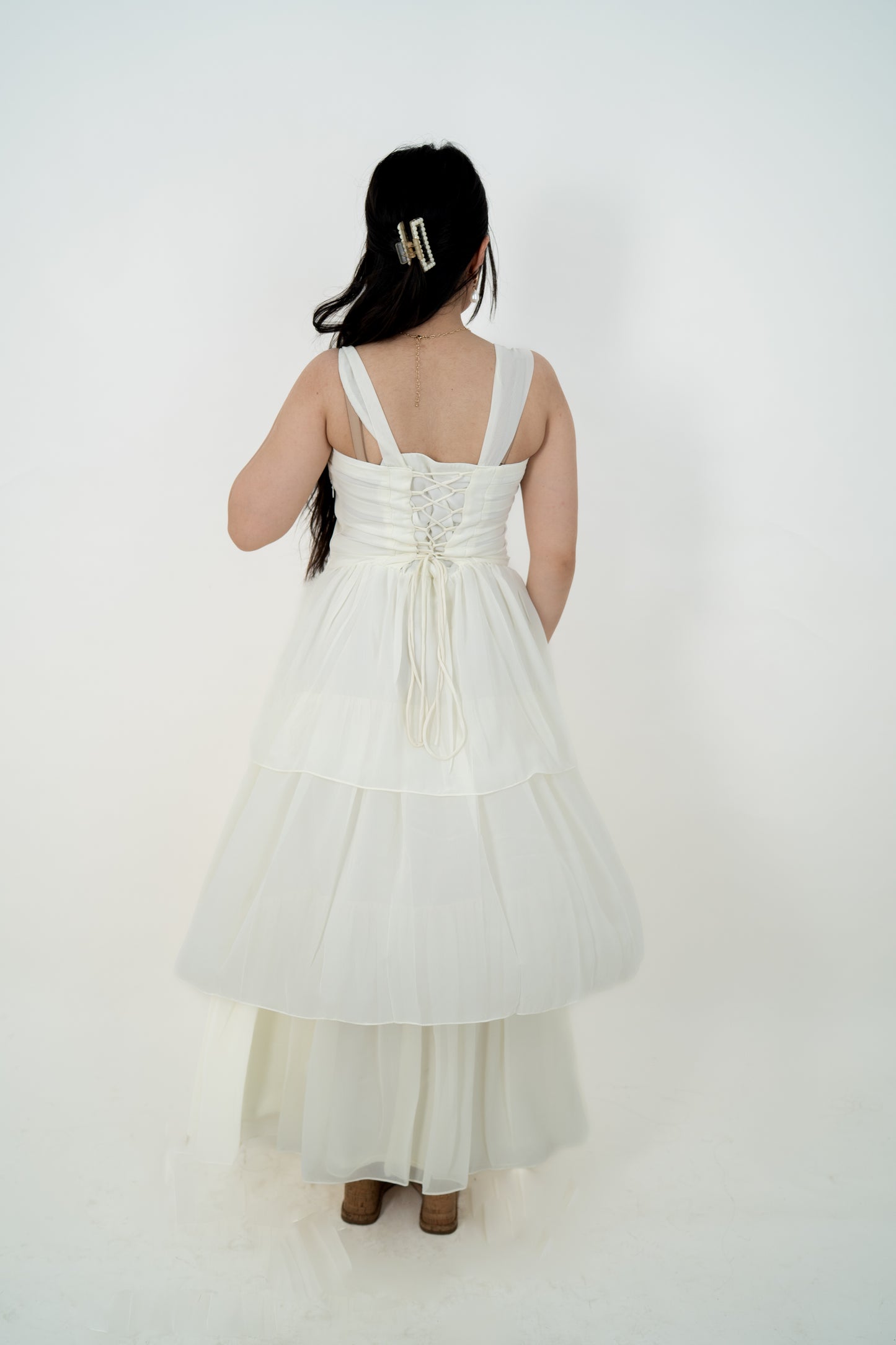Cindy White Maxi