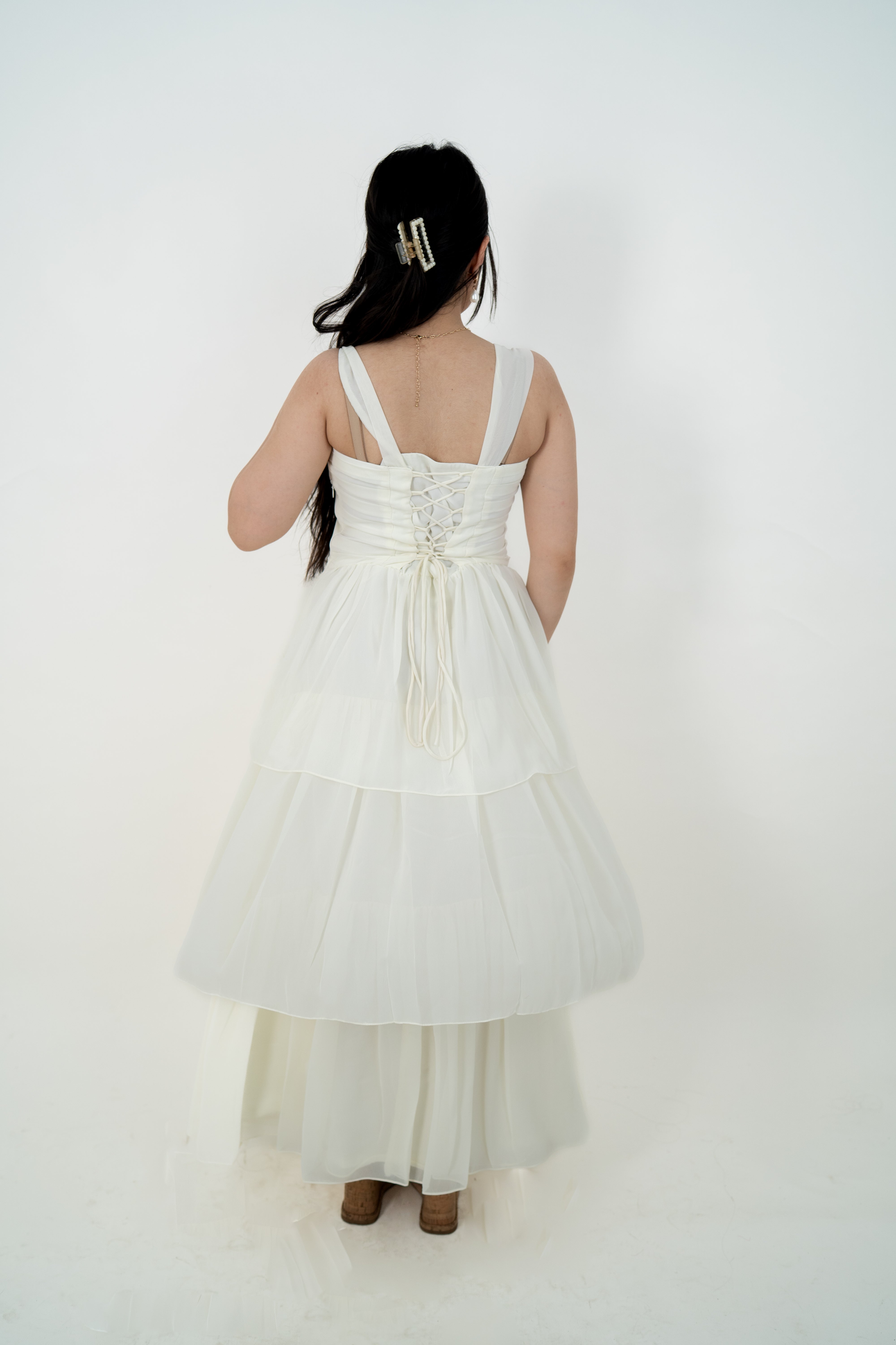 Cindy White Maxi