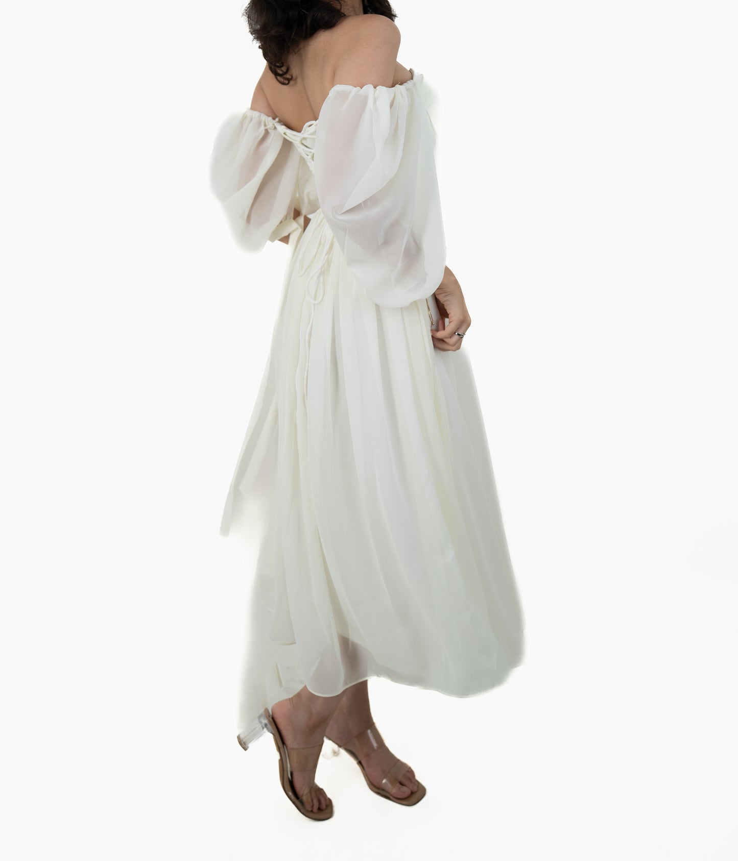 Georgia White Maxi