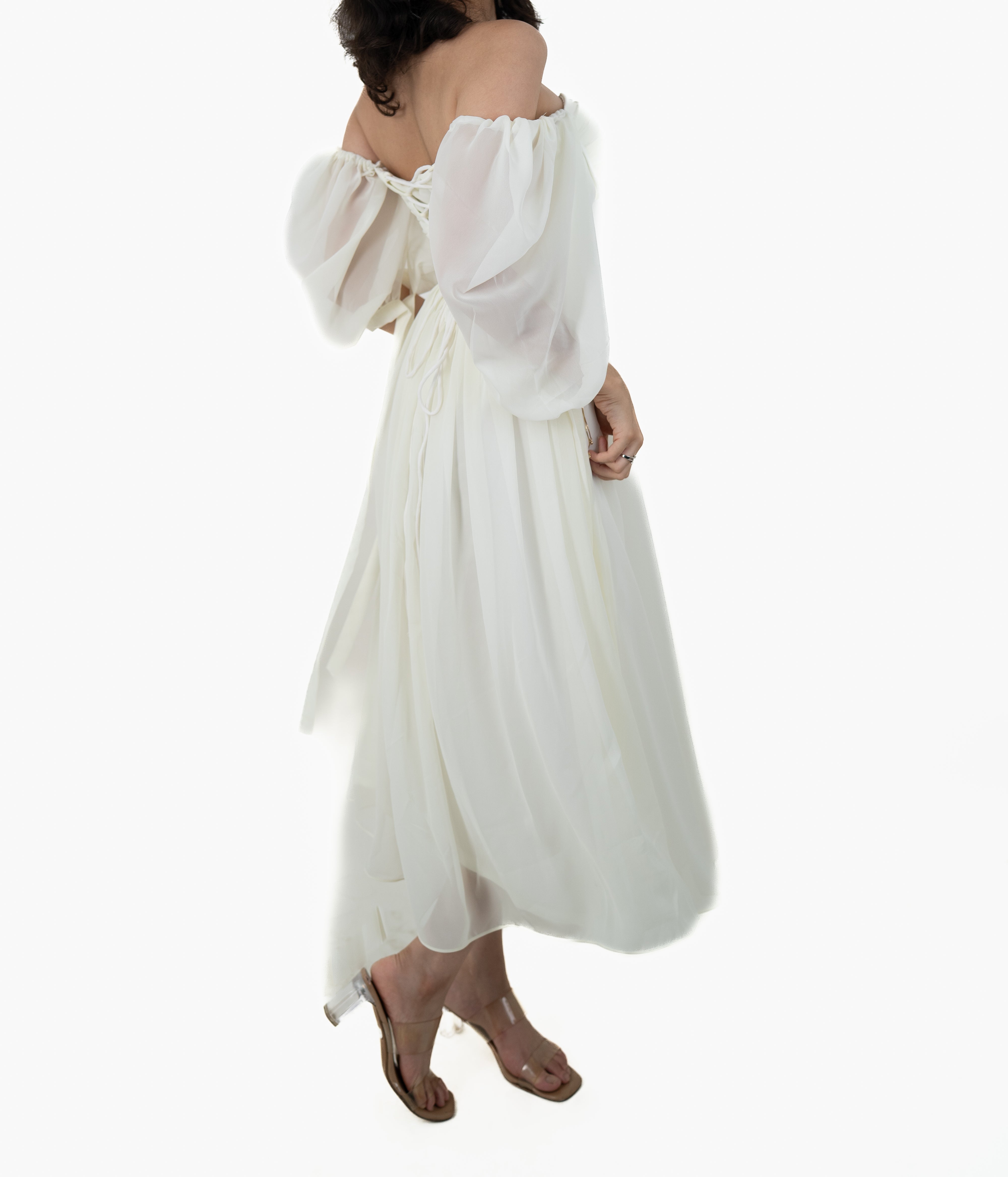 Georgia White Maxi