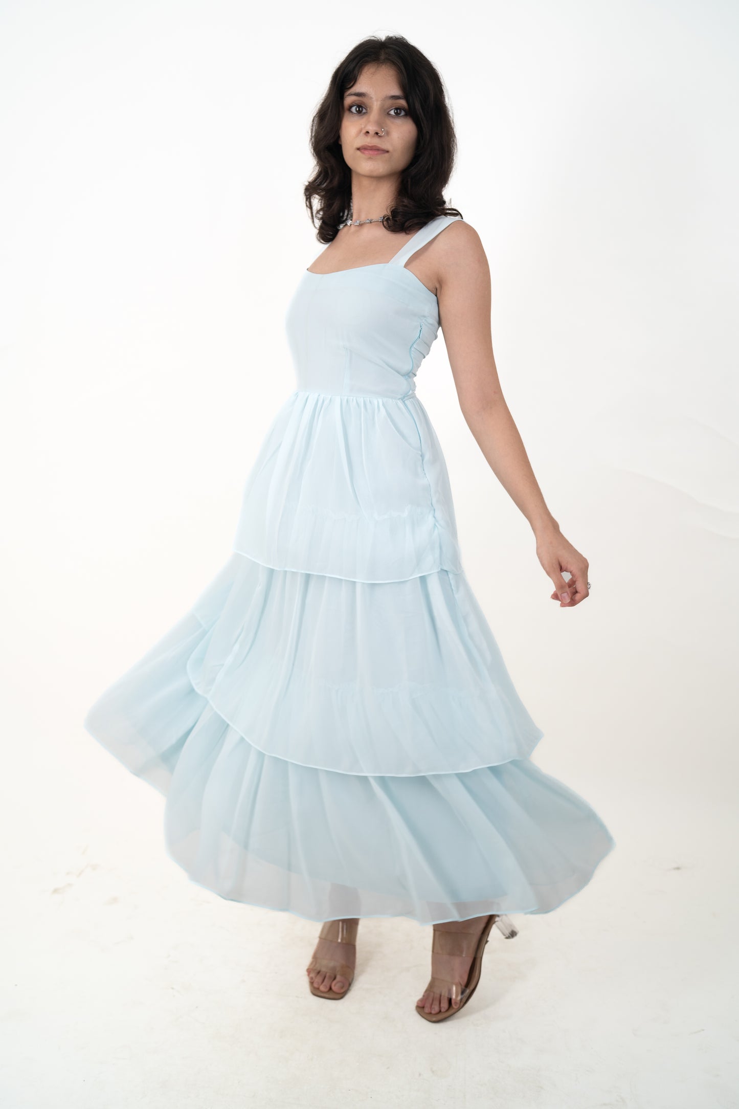 Cindy Ice Blue Maxi