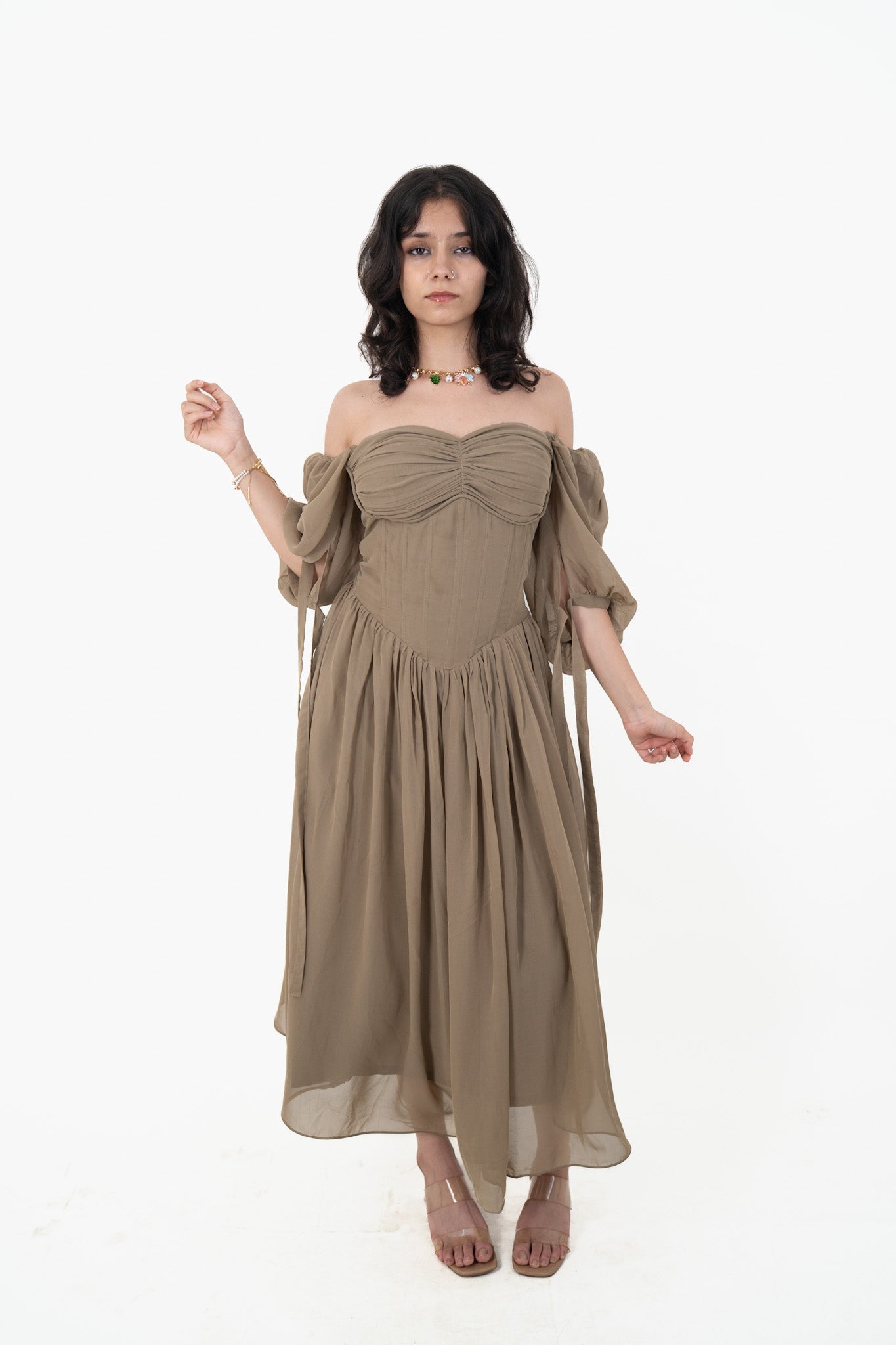 Georgia Khaki Maxi