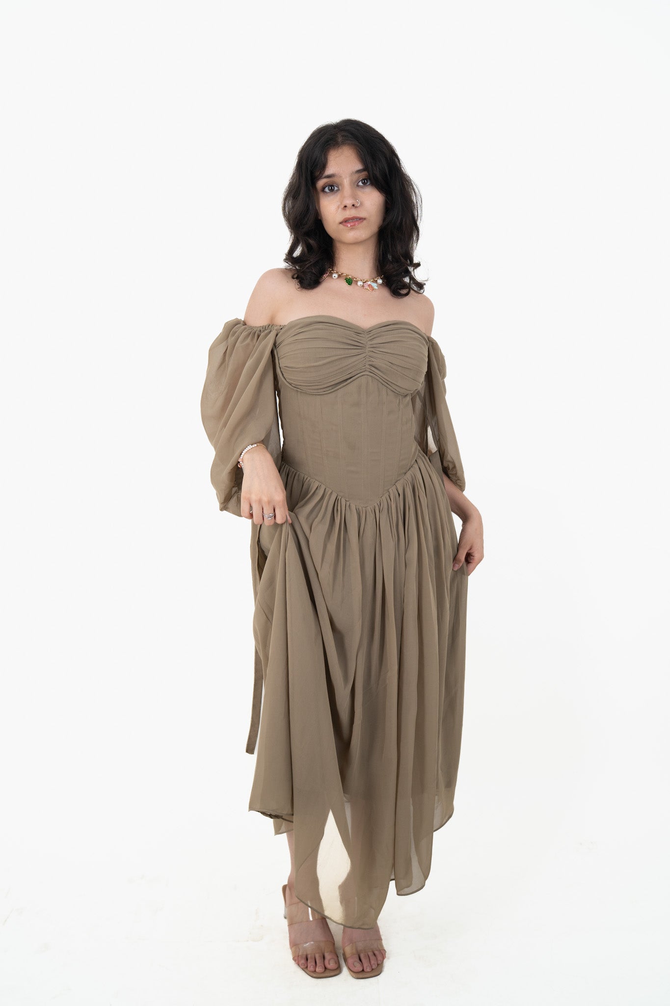 Georgia Khaki Maxi